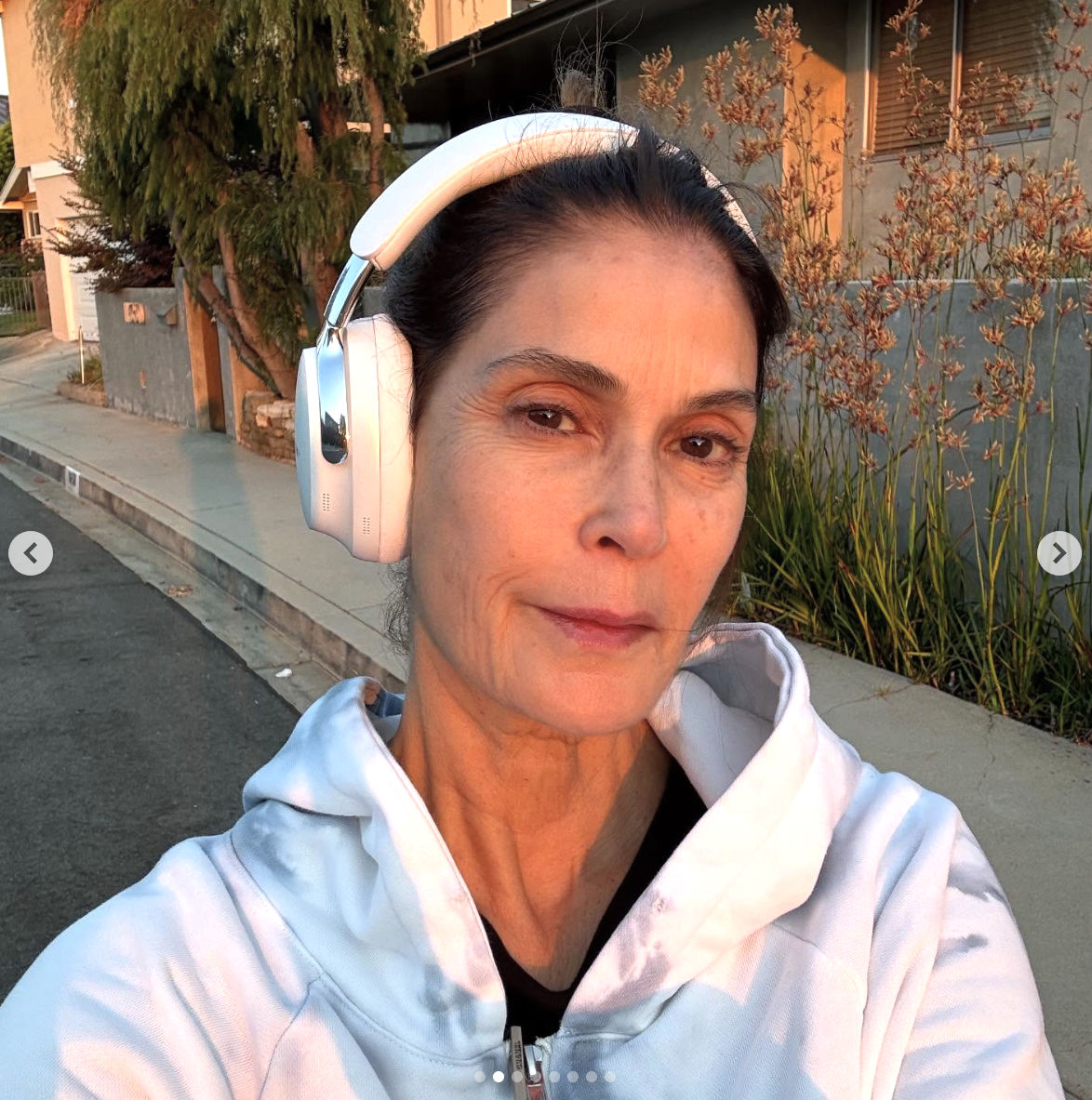 Teri Hatcher's sun-kissed selfie, posted on August 6, 2025. | Source: Instagram/officialterihatcher