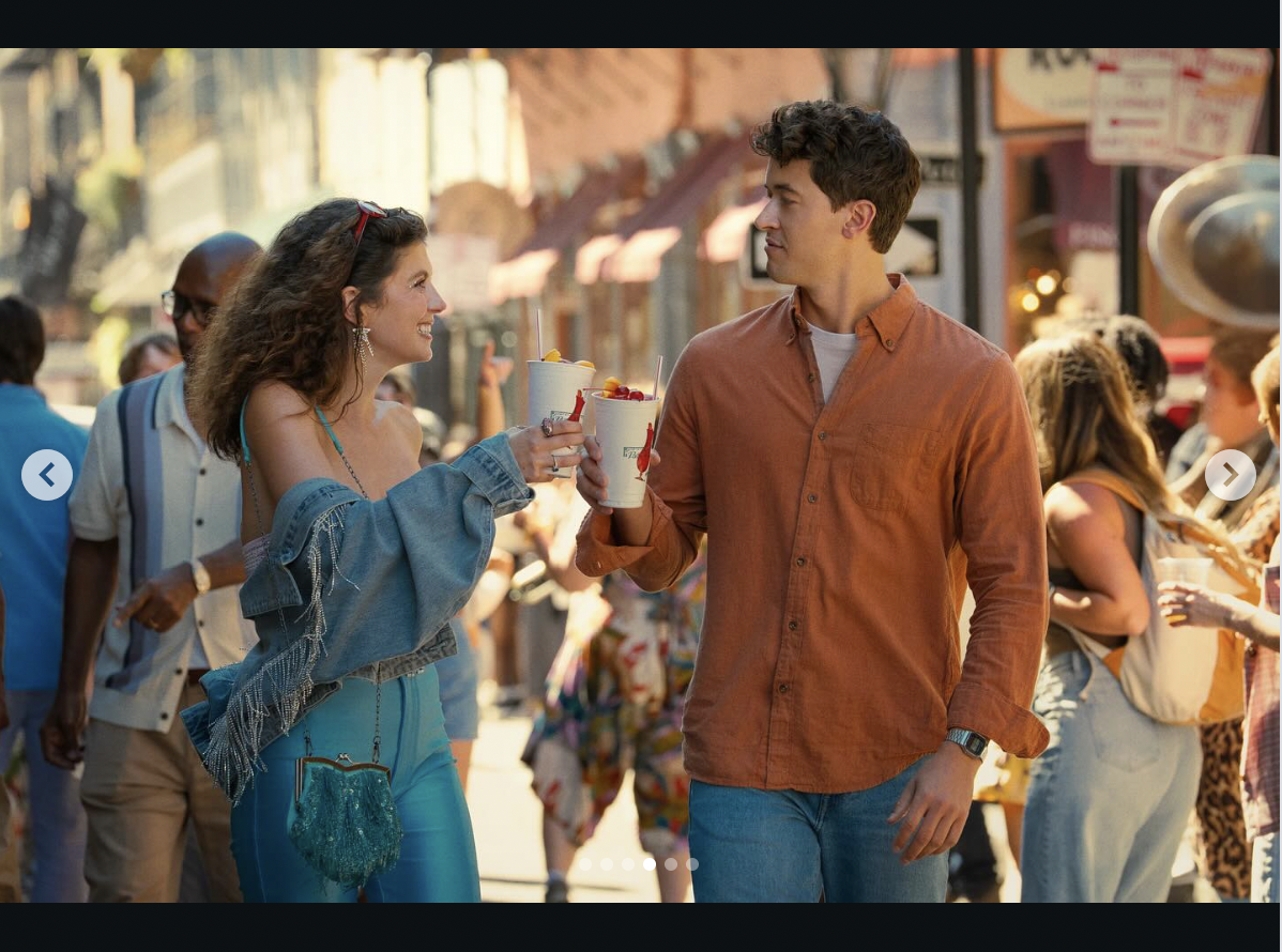 Emily Bader and Tom Blyth as Poppy Wright and Alex Nilsen in "People We Meet on Vacation" | Source: instagram/netflix