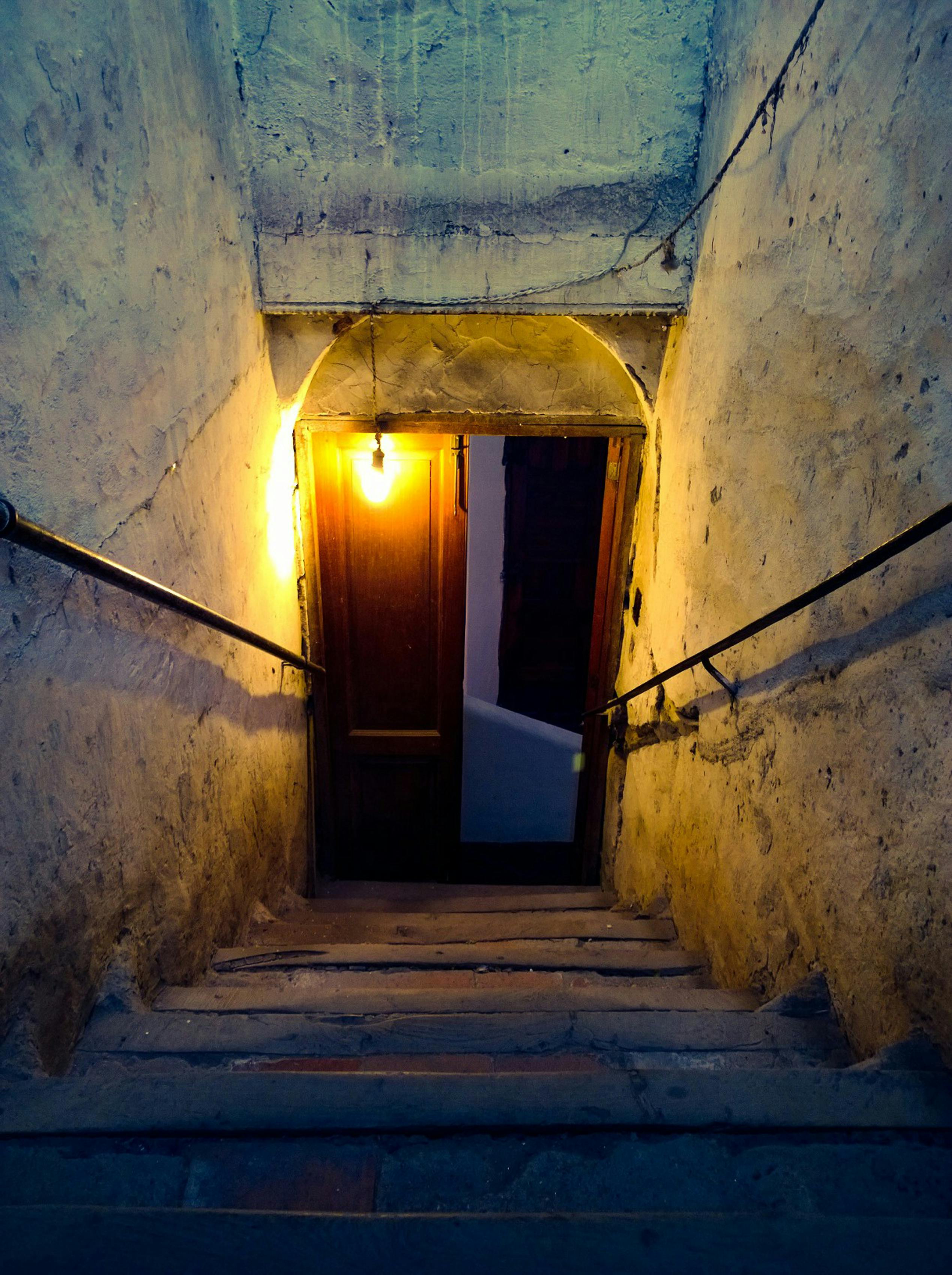 Stairs leading down to a basement | Source: Pexels