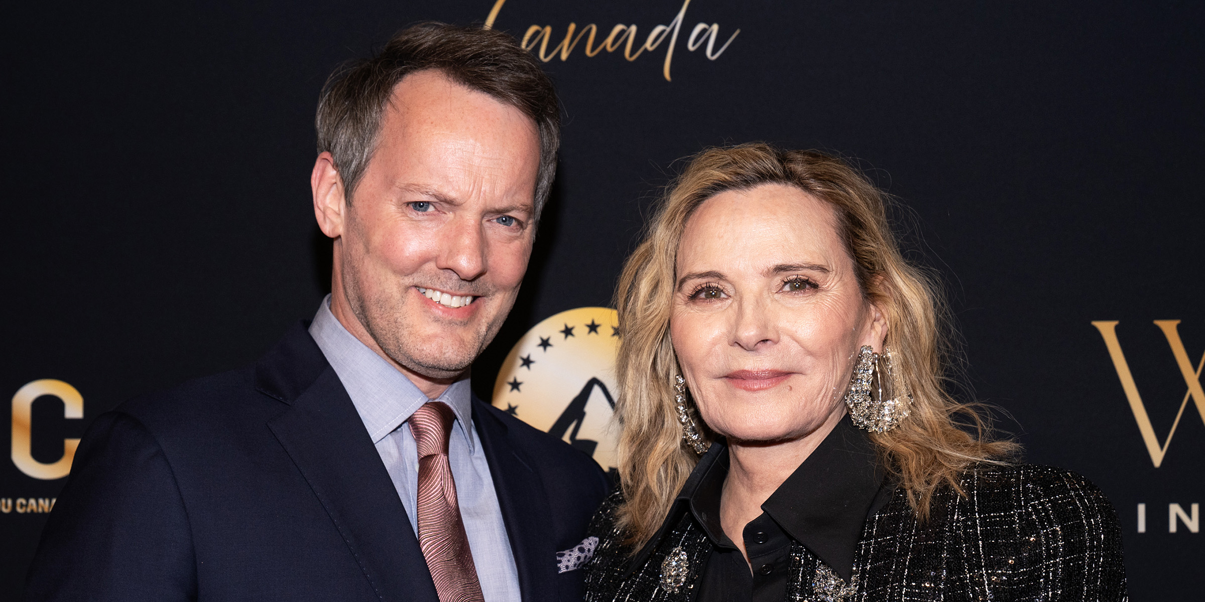 Russell Thomas and Kim Cattrall | Source: Getty Images