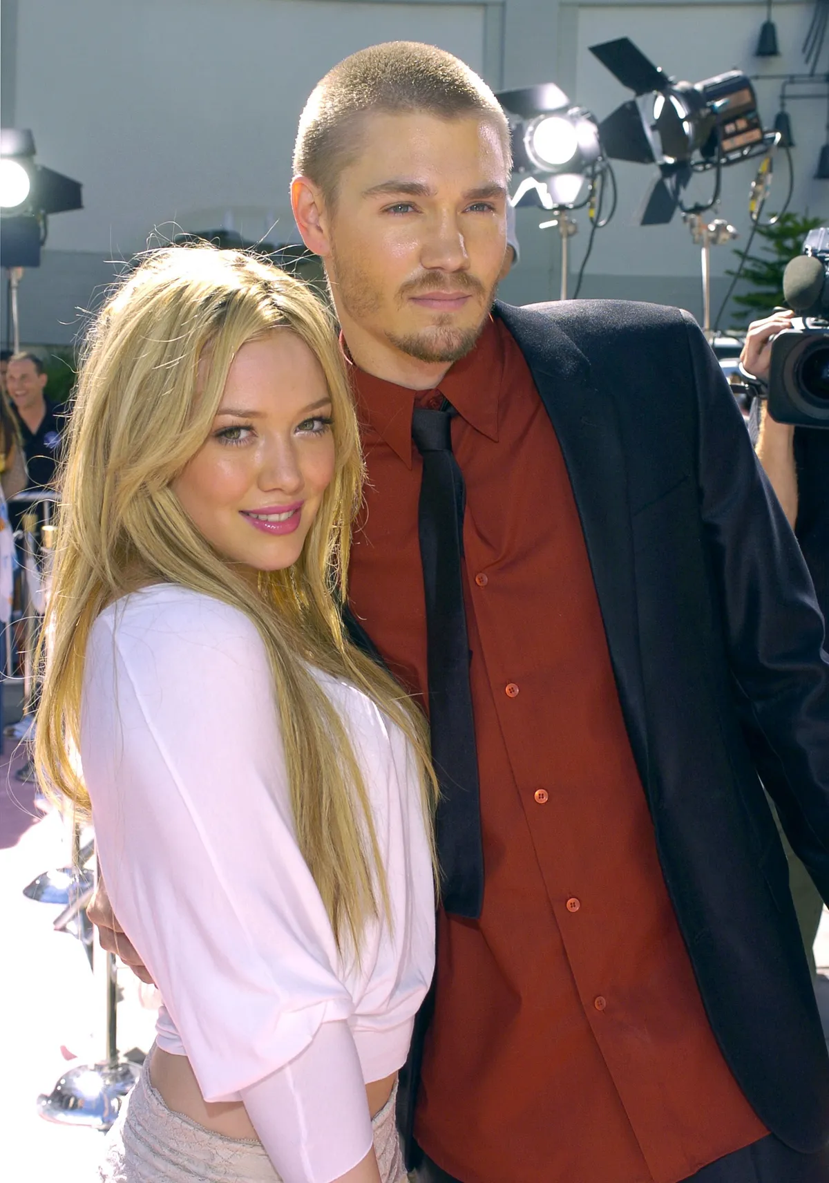 Hilary Duff and Chad Michael Murray during "A Cinderella Story" Premiere at Grauman's Chinese Theater in Hollywood, California. | Source: Getty Images