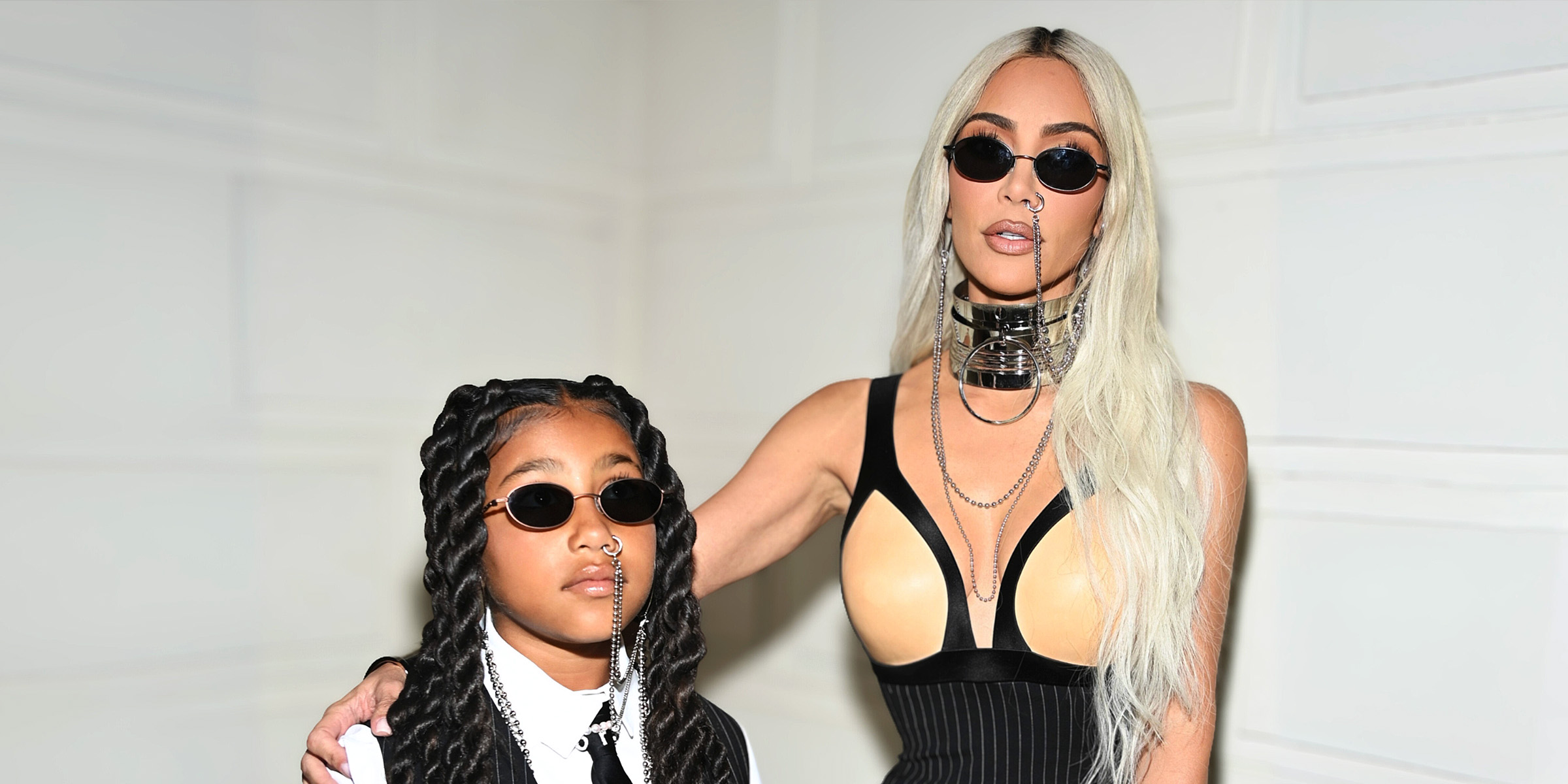 North West and Kim Kardashian | Source: Getty Images
