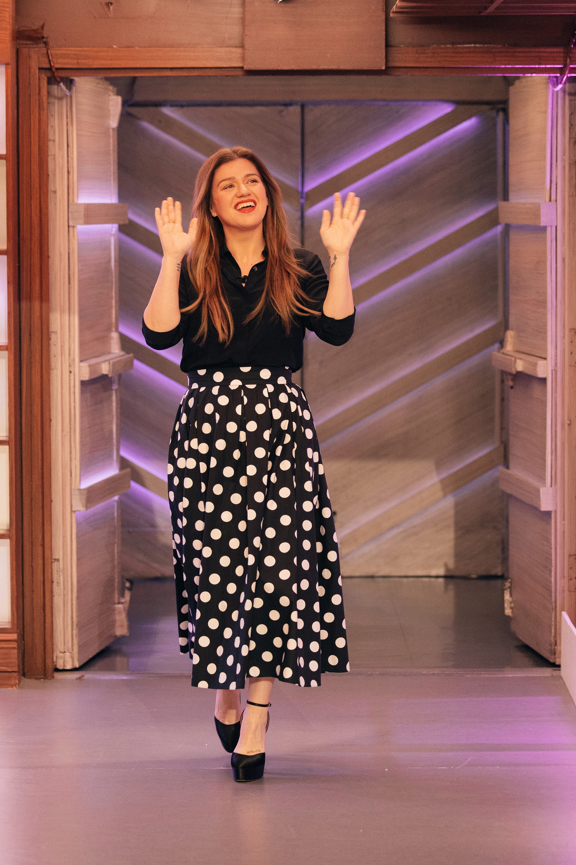 Kelly Clarkson during an episode of Season 7 of "The Kelly Clarkson Show," dated October 28, 2025 | Source: Getty Images