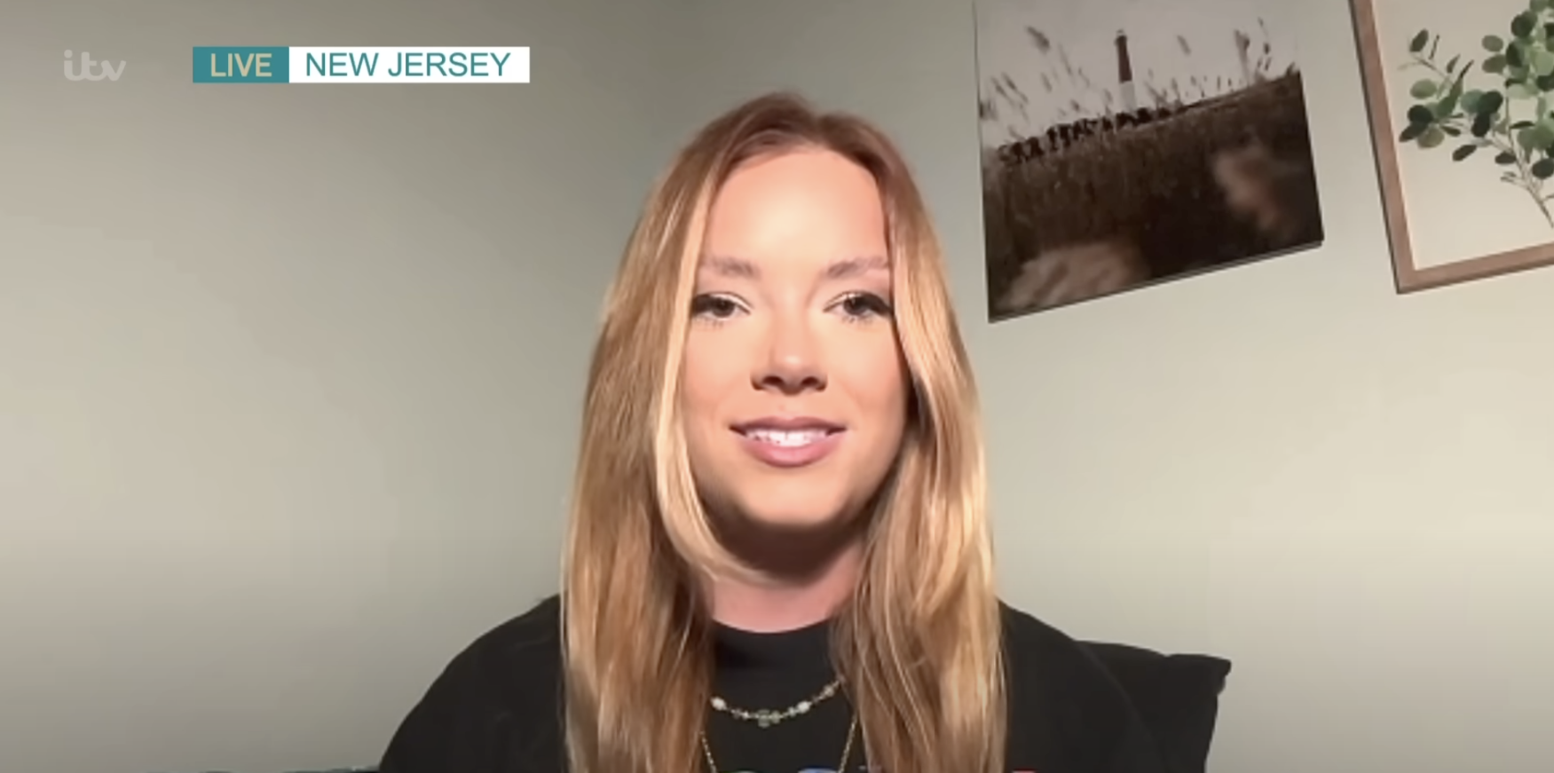 Grace Springer during an interview with "This Morning," posted on July 21, 2025 | Source: YouTube/This Morning