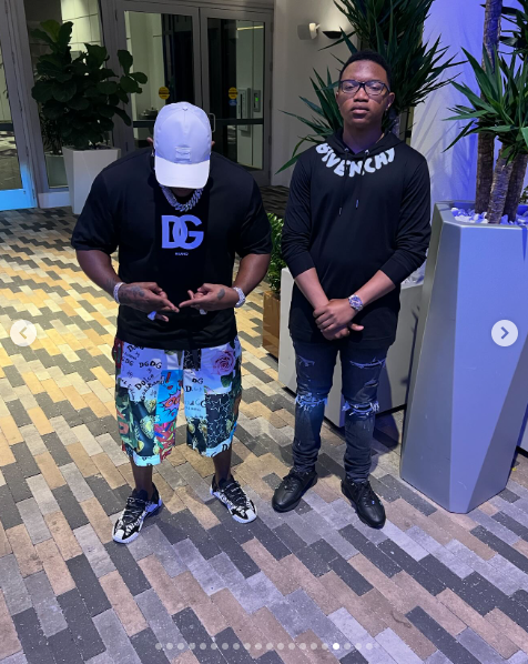 Mack Maine and Isaiah William pose for the camera, dated July 2025 | Source: Instagram/mackmaine4president