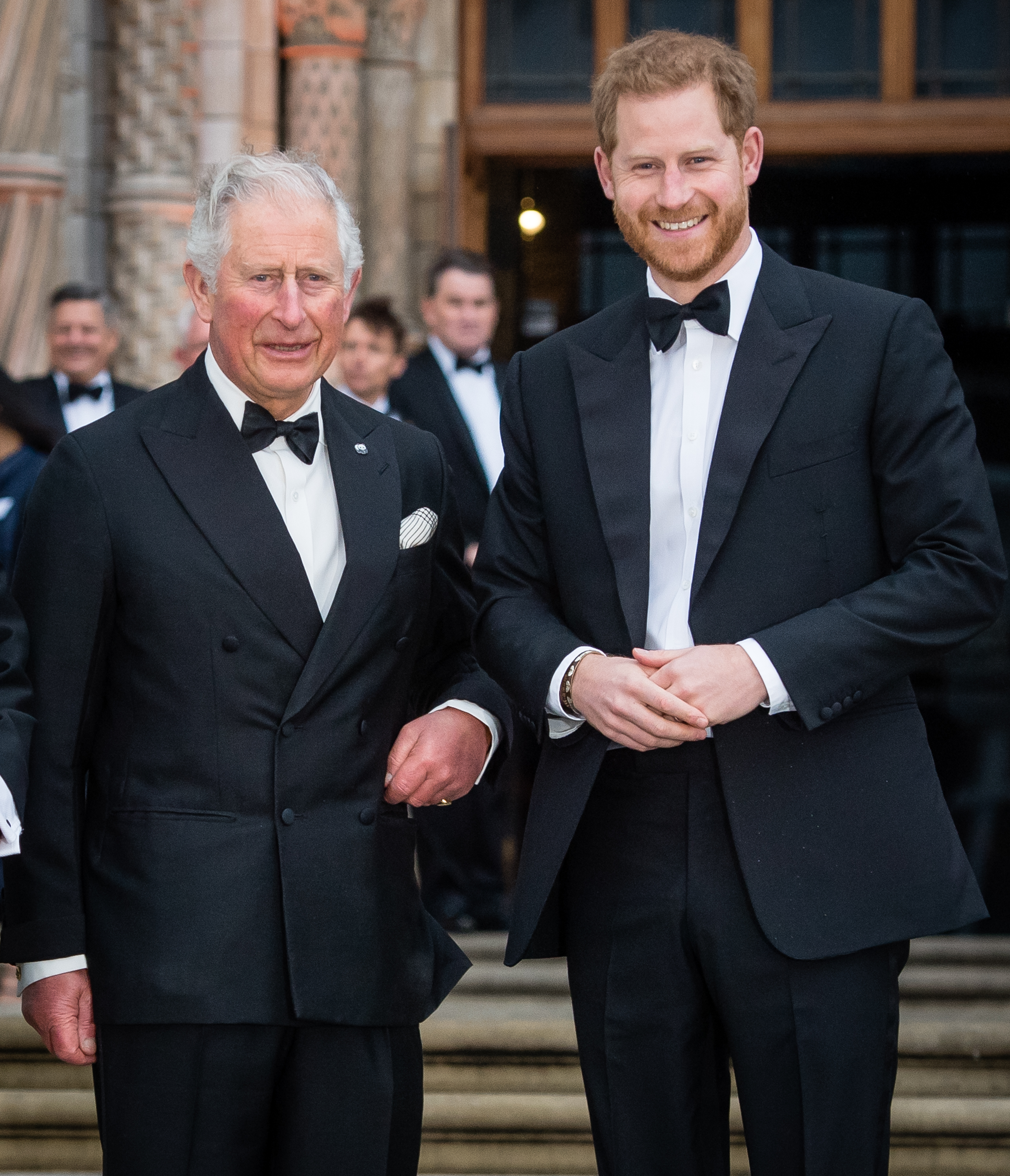 King Charles and Prince Harry, Duke of Sussex attend the "Our Planet" global premiere at Natural History Museum on April 4, 2019 in London, England. | Source: Getty Images