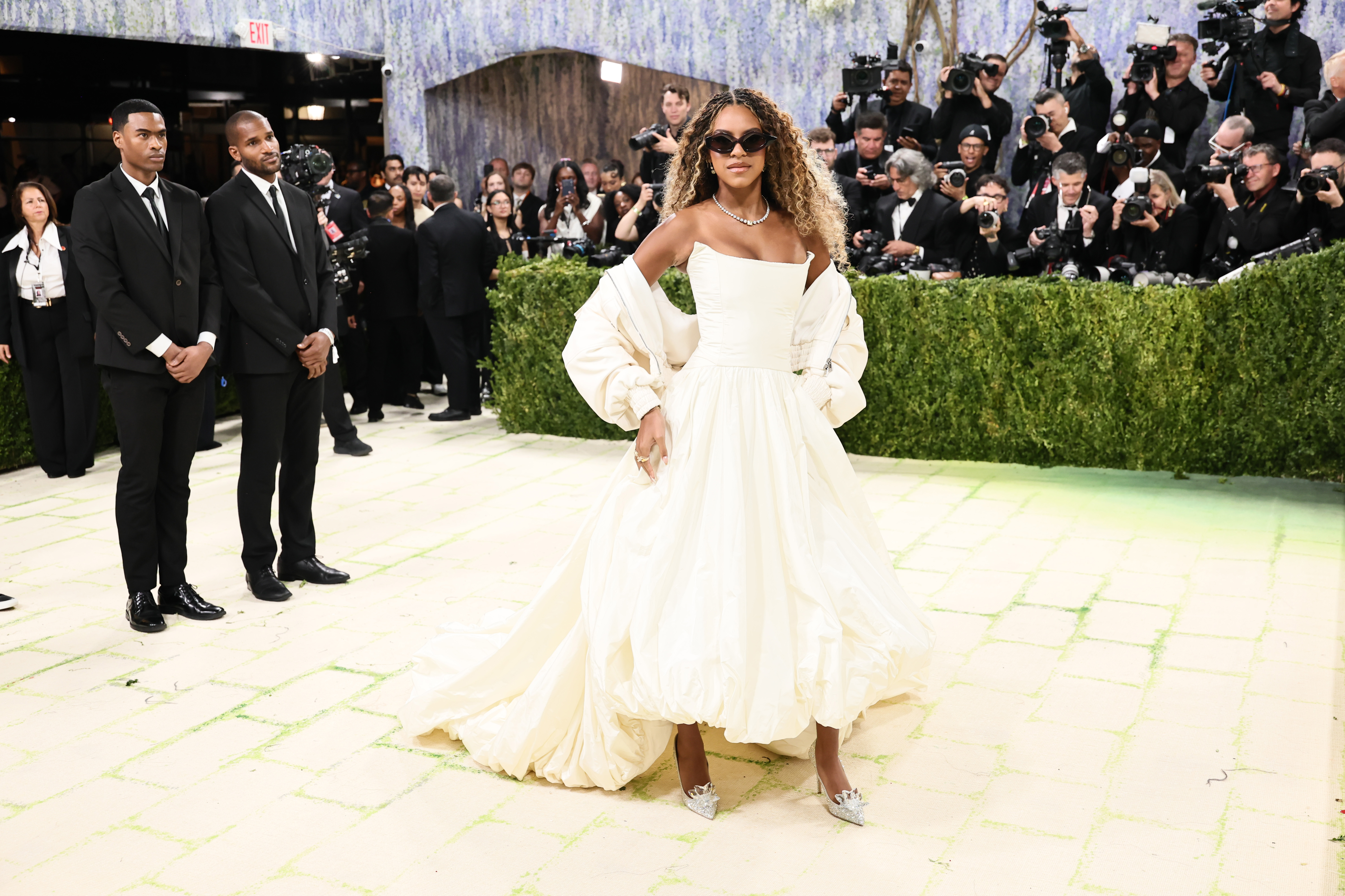Blue Ivy Carter during The 2026 Met Gala Celebrating "Costume Art" on May 4 in New York. | Source: Getty Images