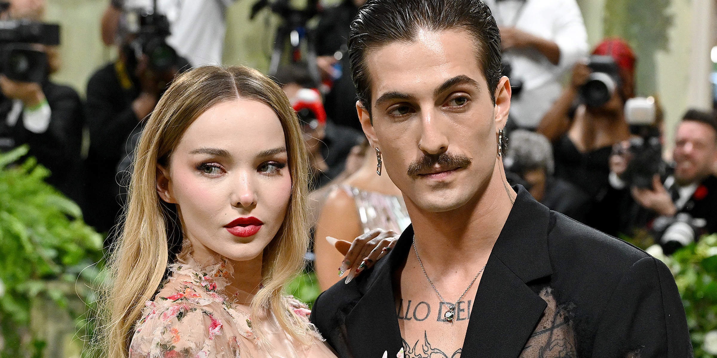 Dove Cameron and Damiano David | Source: Getty Imags