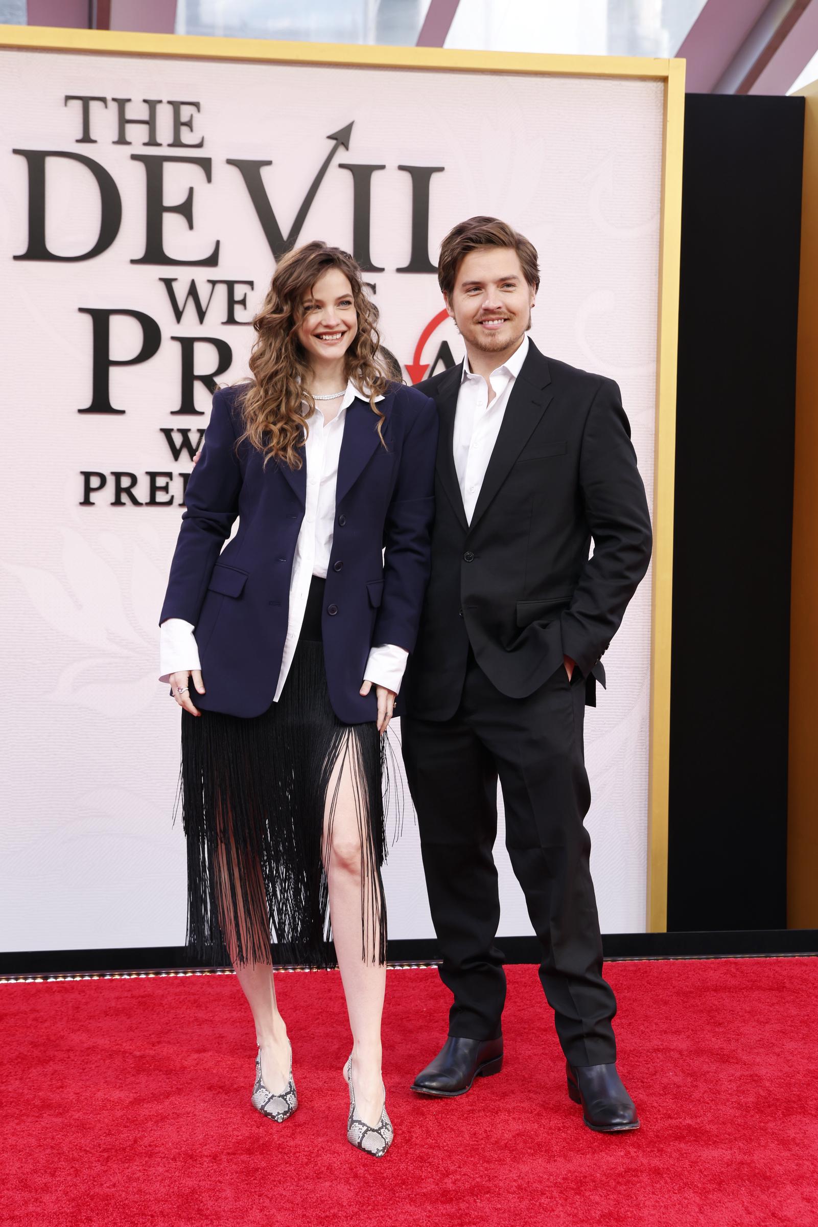 Barbara Palvin and Dylan Sprouse attend "The Devil Wears Prada 2" New York Premiere on April 20, 2026 in New York City. | Source: Getty Images