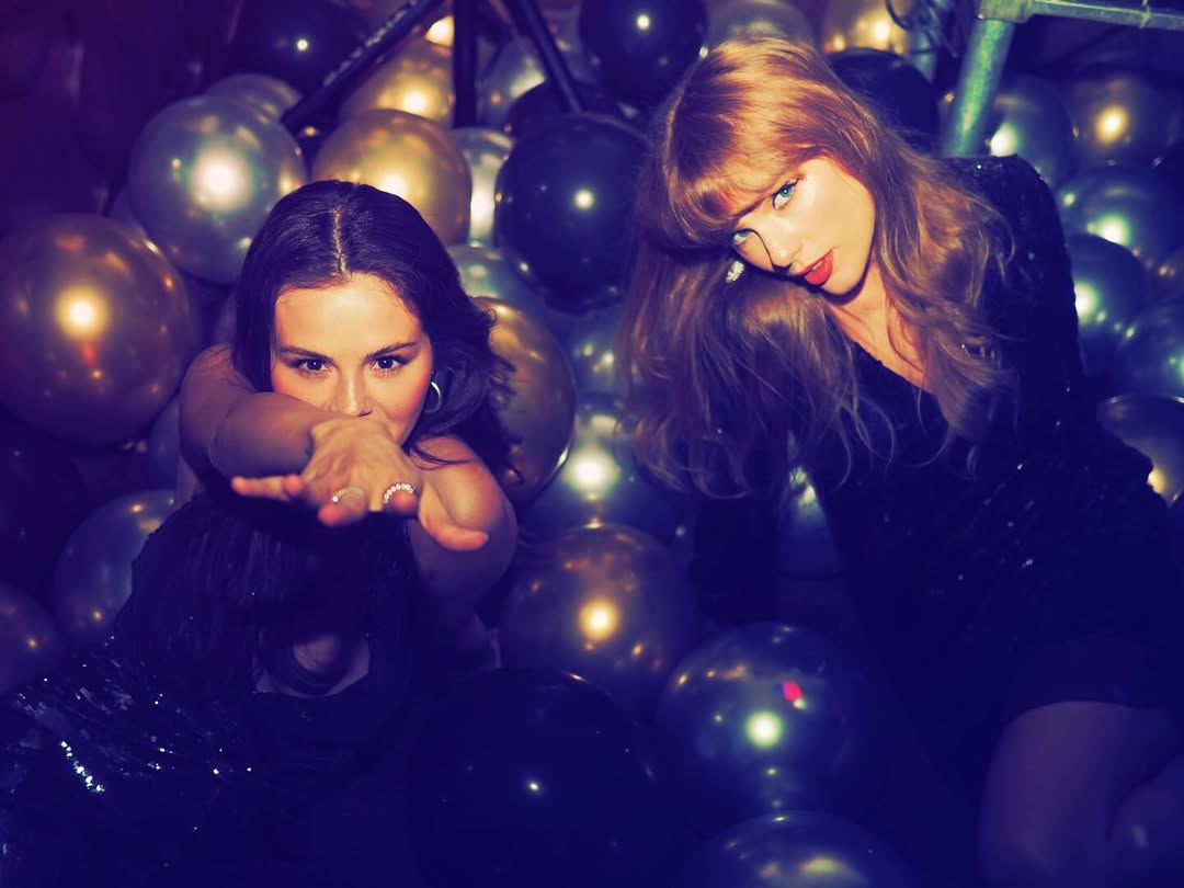 Selena Gomez and Taylor Swift are pictured in a post shared on July 20, 2025. | Source: Instagram/selenagomez