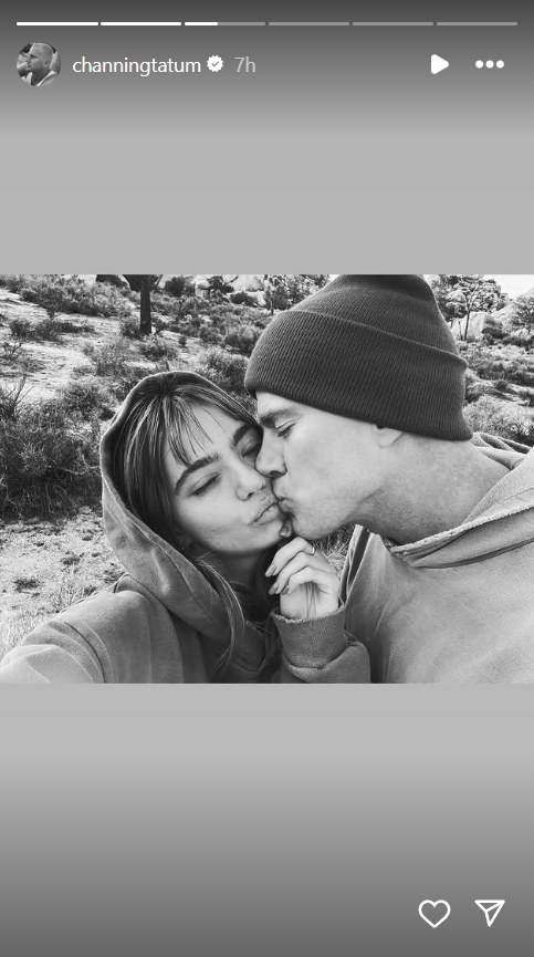 A screengrab of Channing Tatum's Stories post, dated September 10, 2025. | Source: Instagram/channingtatum
