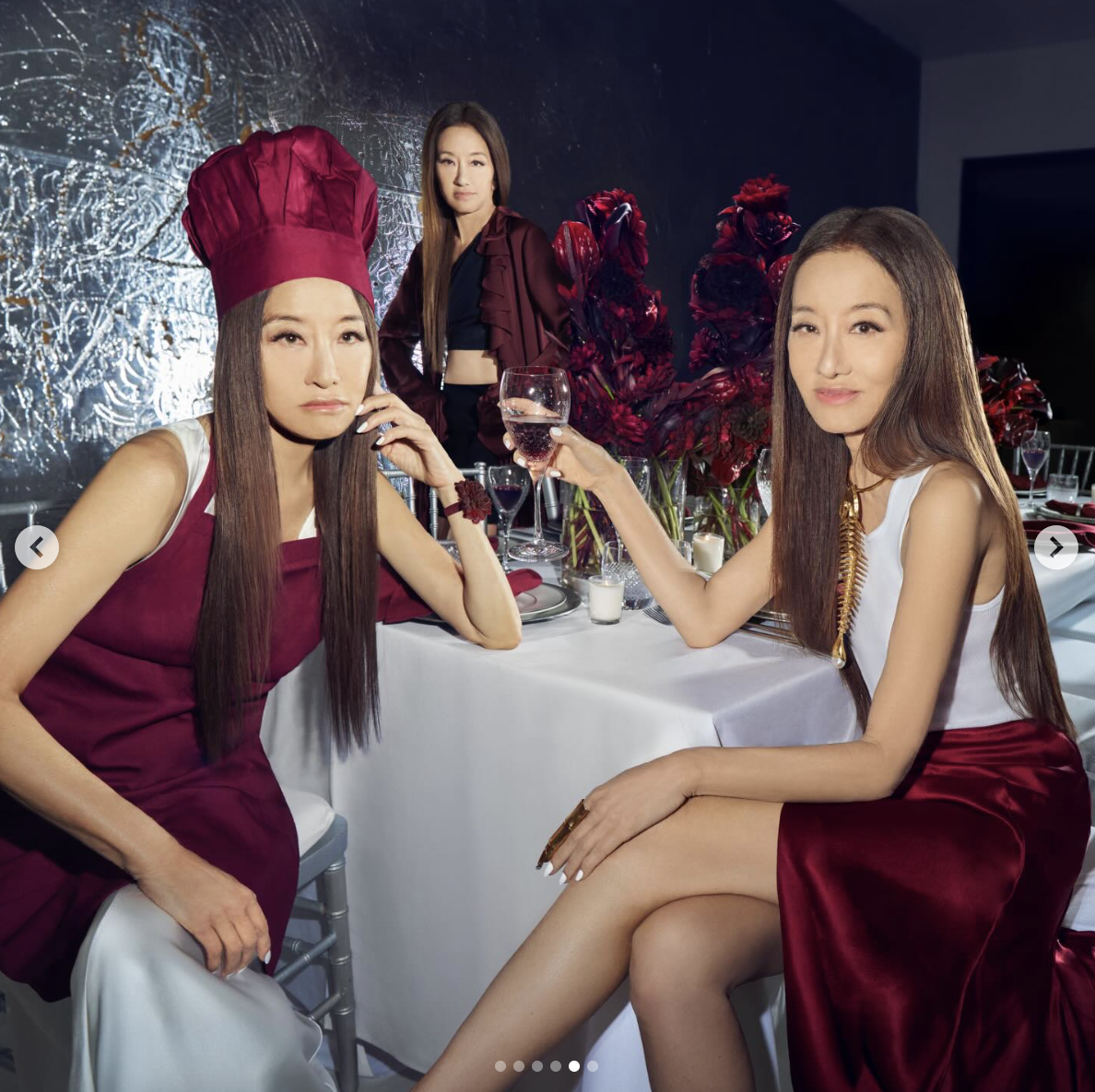 Vera Wang's Thanksgiving photos posted on November 27, 2025. | Source: Instagram/verawang