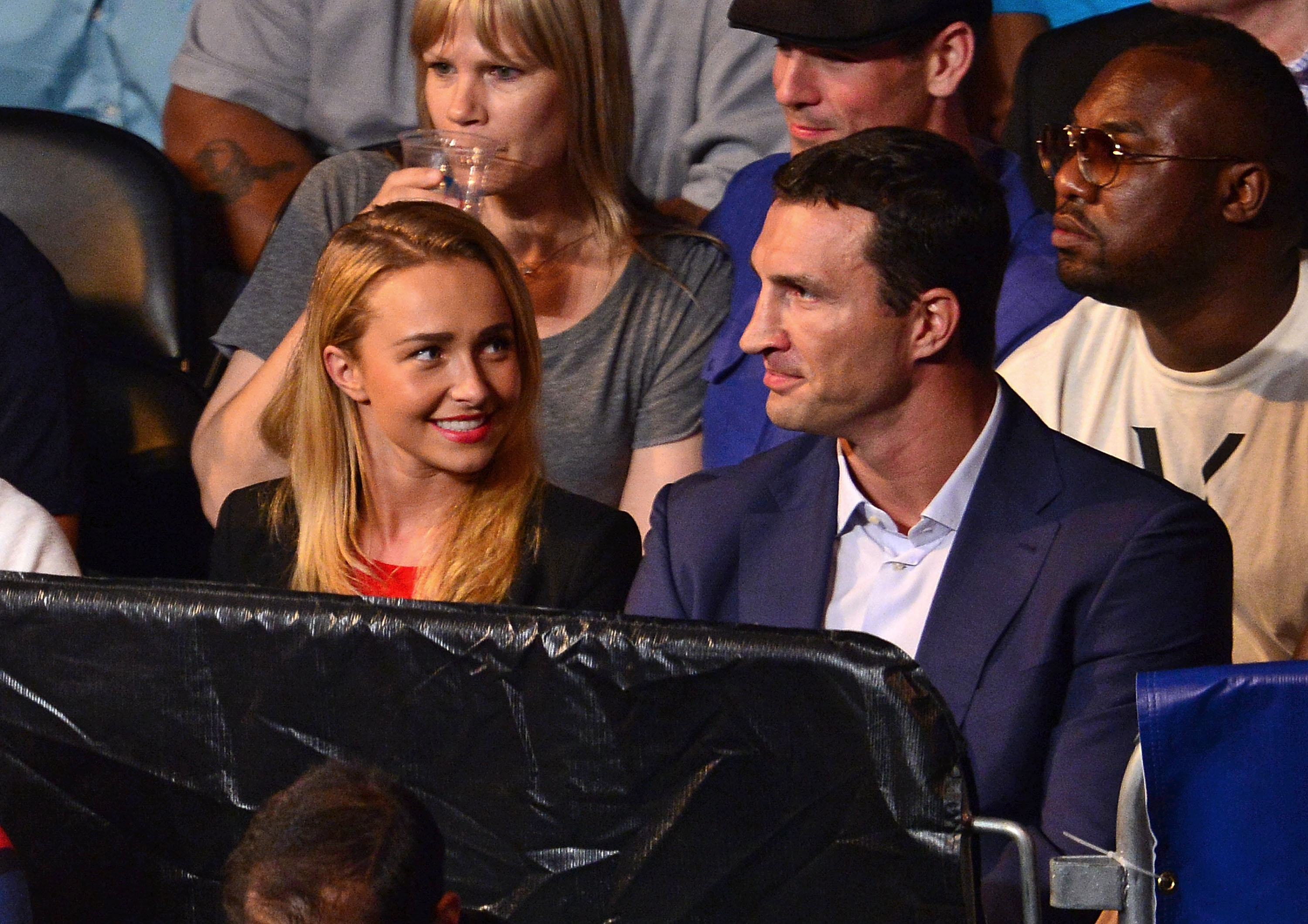 Hayden Panettiere and Wladimir Klitschko attend Paulie Malignaggi vs Adrien Broner boxing match at Barclays Center on June 22, 2013 in the Brooklyn borough of New York City. | Source: Getty Images