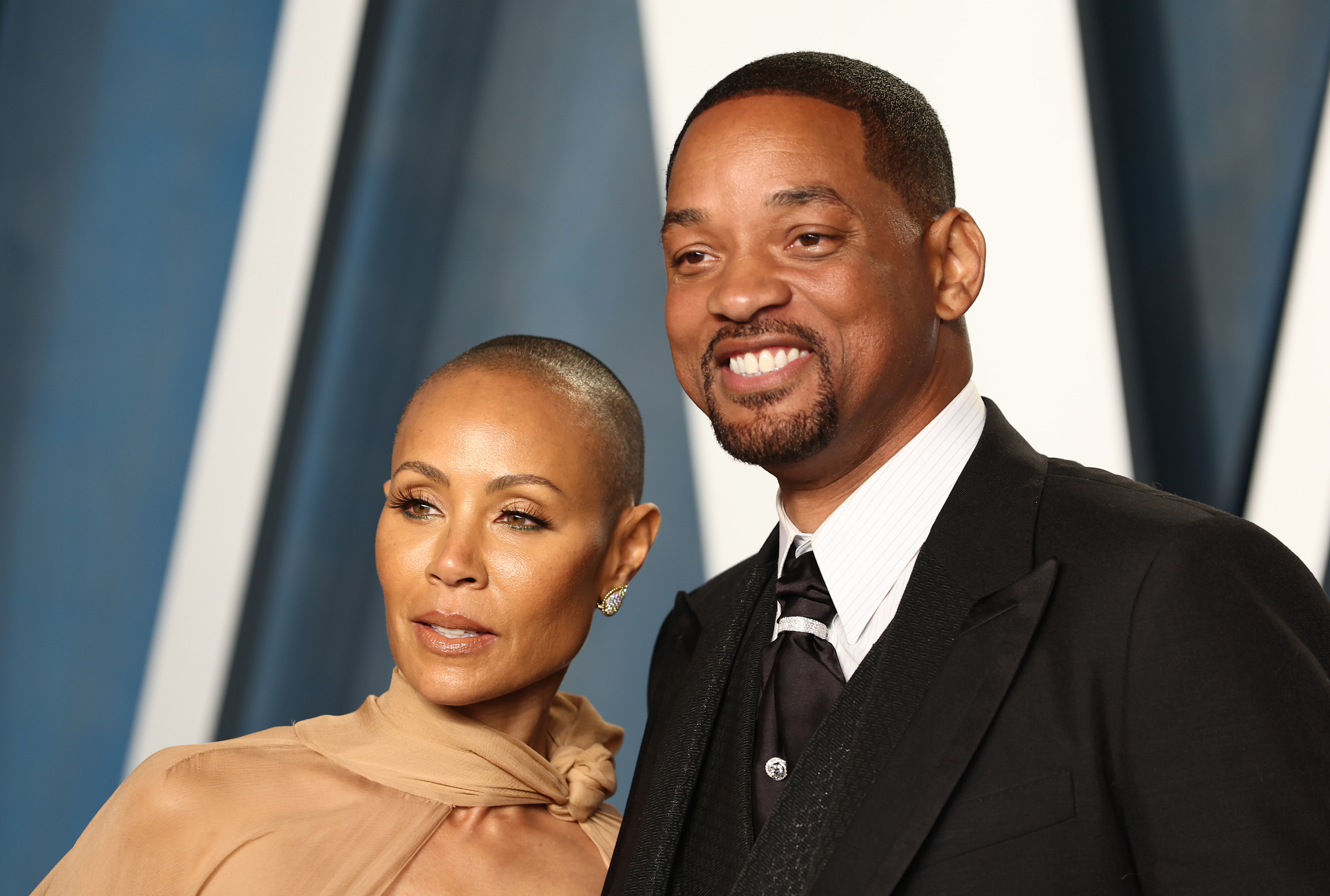 Jada Pinkett Smith and Will Smith attend the 2022 Vanity Fair Oscar Party on March 27, 2022 in Beverly Hills, California. | Source: Getty Images