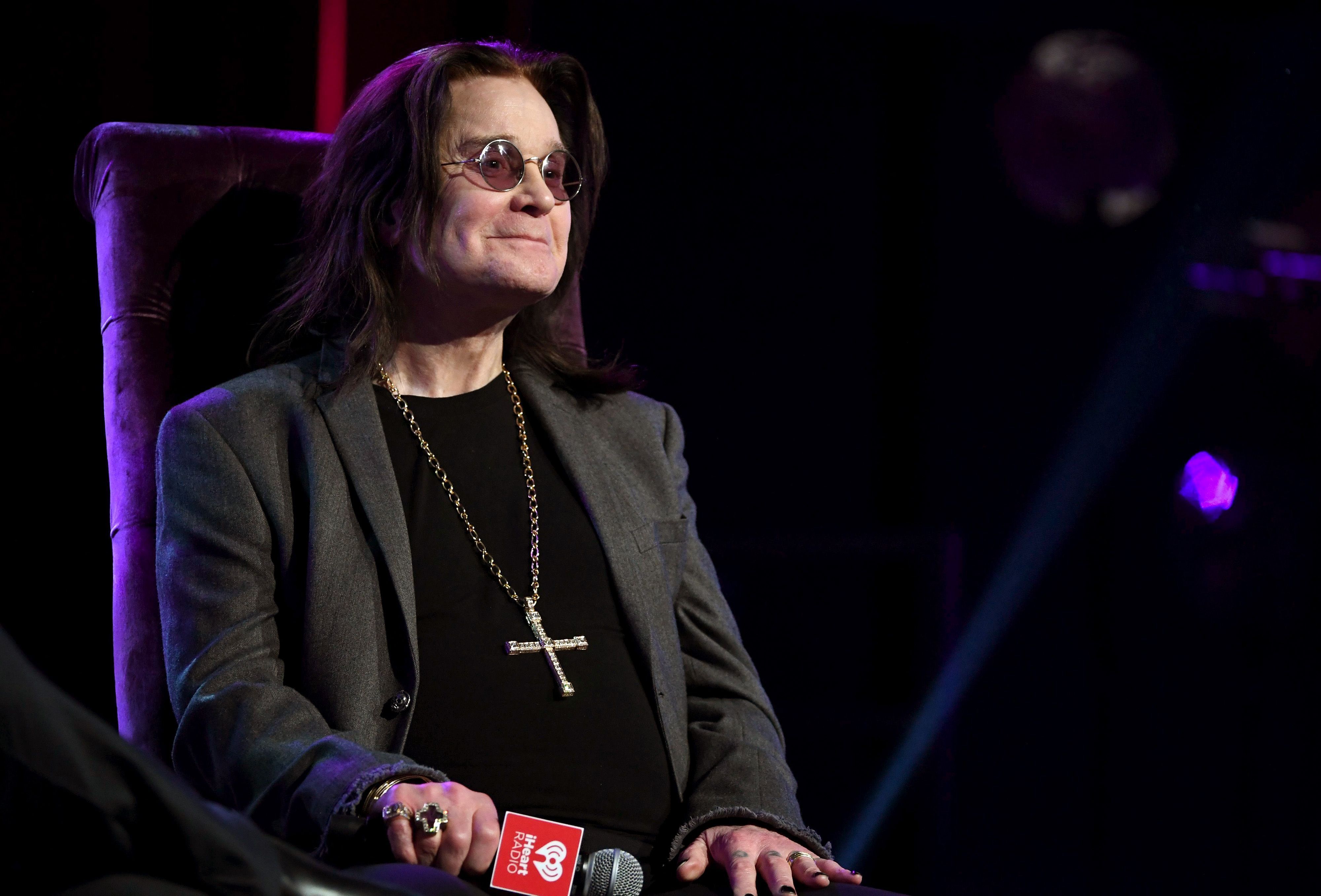 Ozzy Osbourne speaks onstage at iHeartRadio ICONS with Ozzy Osbourne: In Celebration of Ordinary Man at iHeartRadio Theater on February 24, 2020, in Burbank, California. | Source: Getty Images
