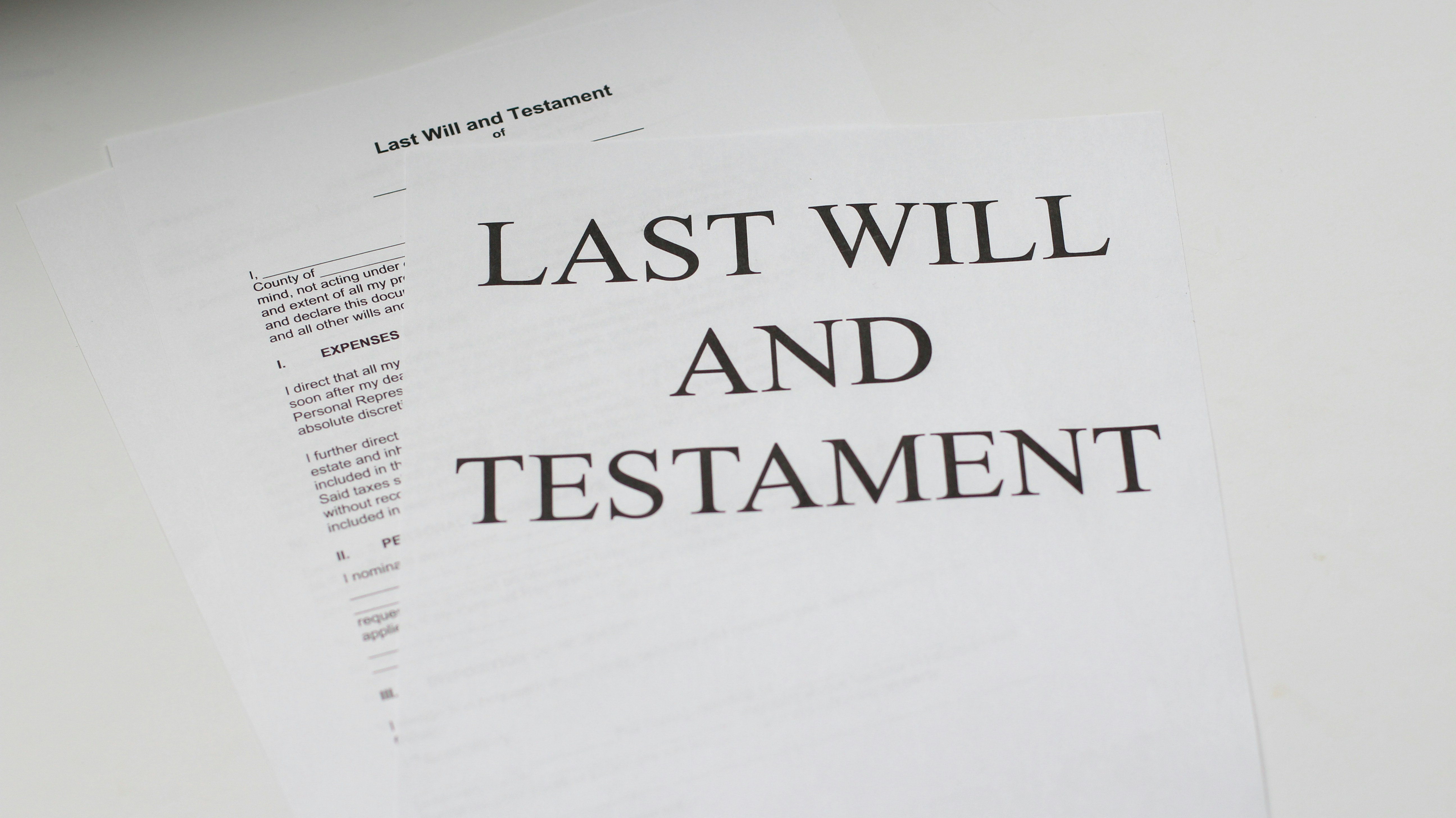 A final will and testament paperwork | Source: Unsplash