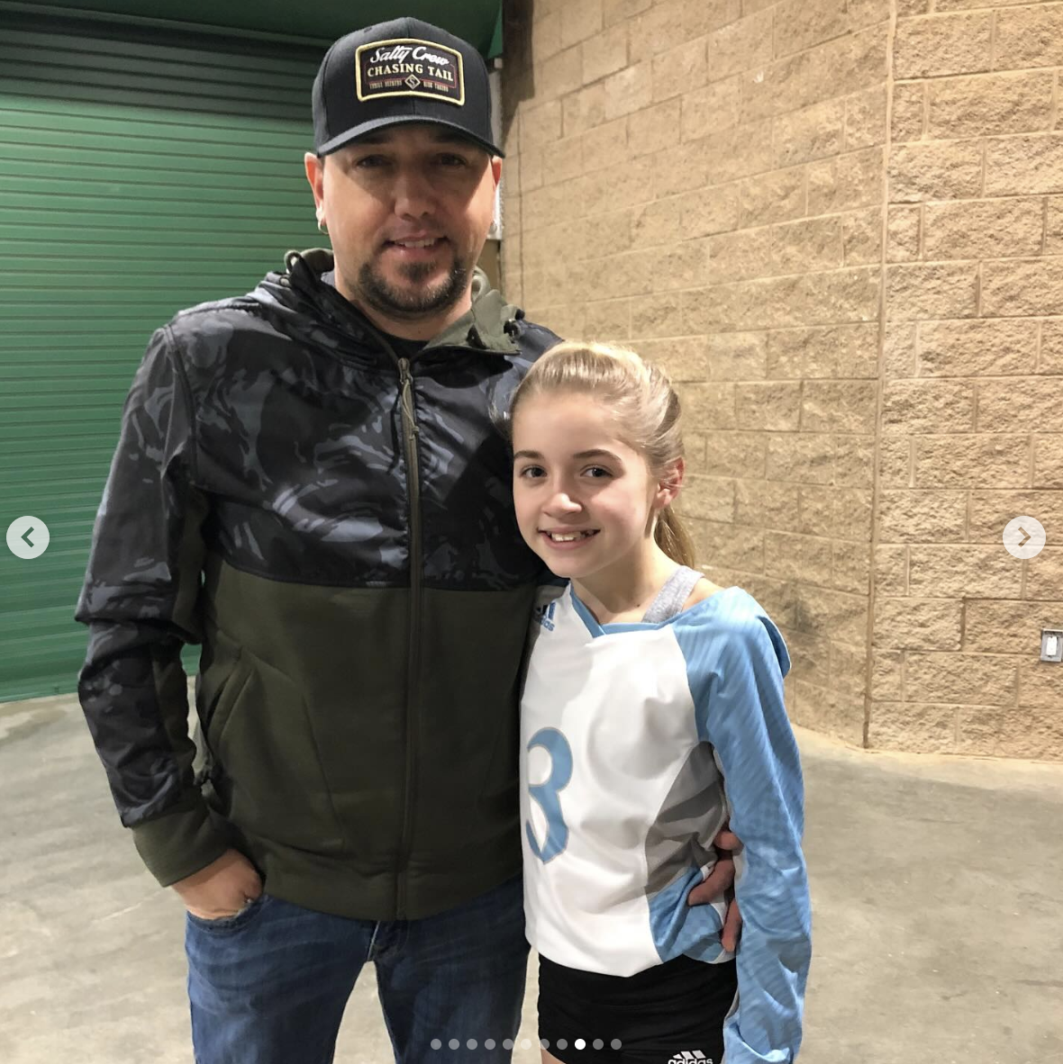 Jason Aldean and his daughter Kendyl, posted on August 20, 2024. | Source: Instagram/jasonaldean