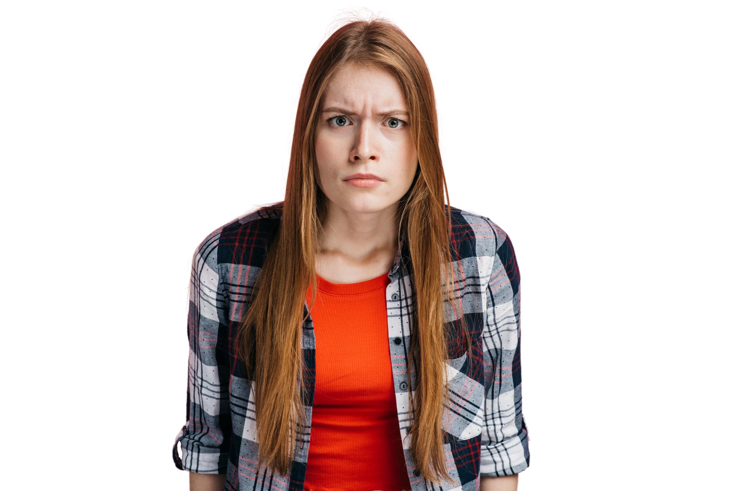 An annoyed woman | Source: Freepik