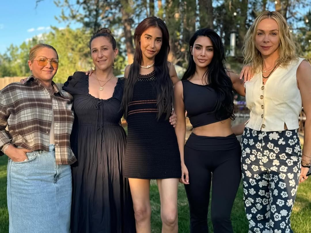 Kim Kardashian poses with her "Lifers" in a post shared on July 6, 2025. | Source: Instagram/kimkardashian