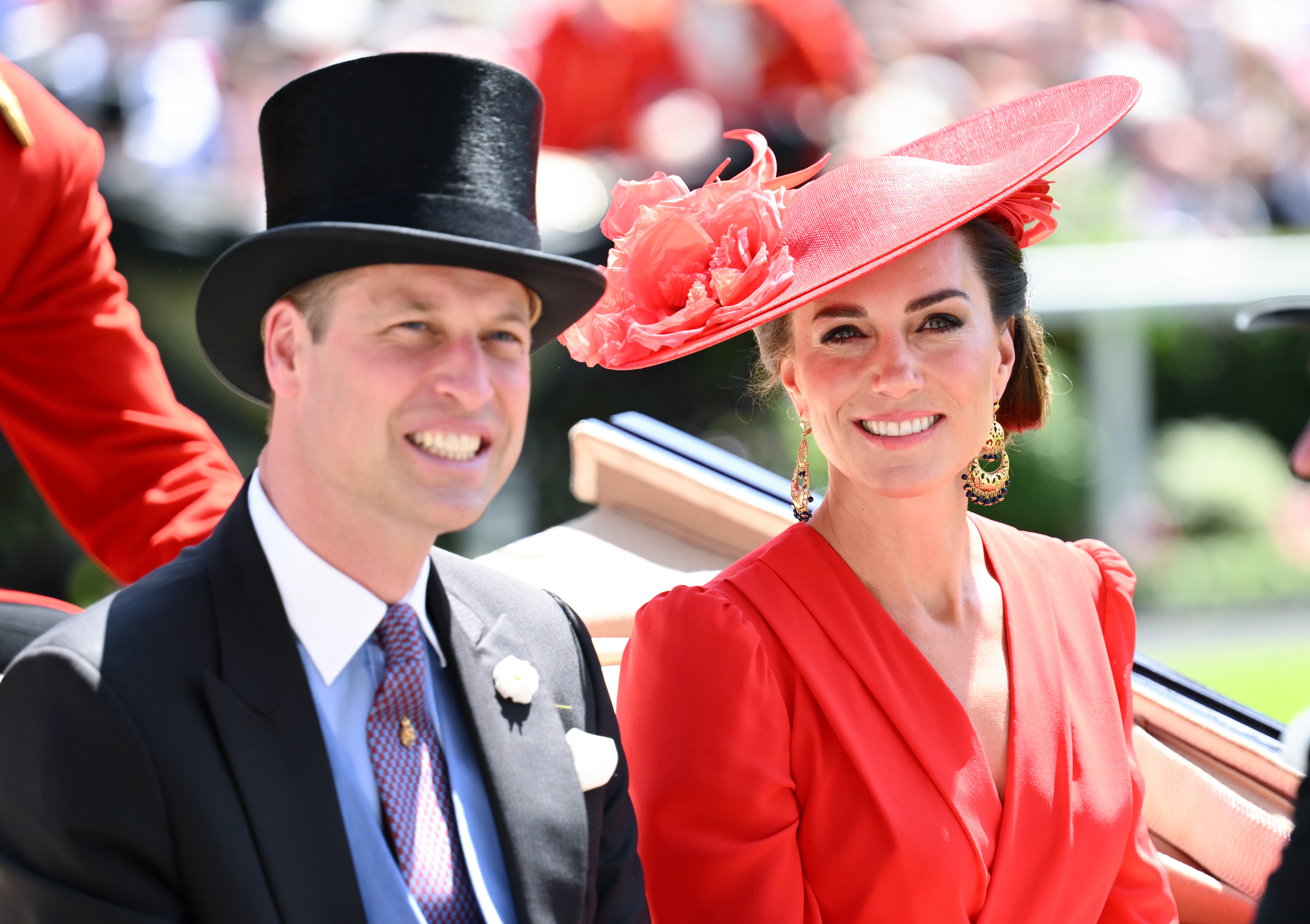 Prince William, Prince of Wales, Catherine, Princess of Wales attend day four of Royal Ascot 2023 at Ascot Racecourse on June 23, 2023 in Ascot, England | Source: Getty Images