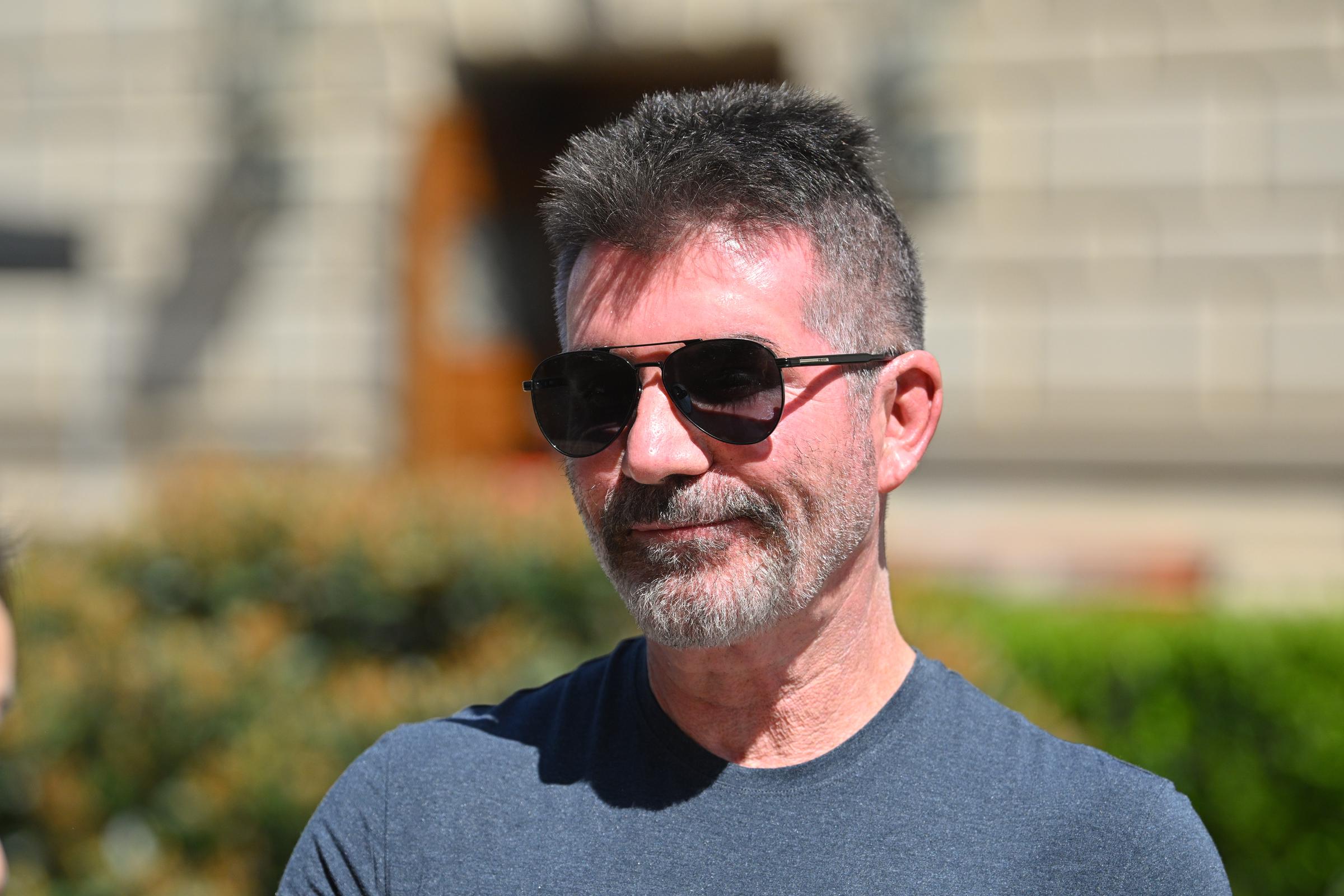 Simon Cowell is seen on March 21, 2025, in Los Angeles, California. | Source: Getty Images