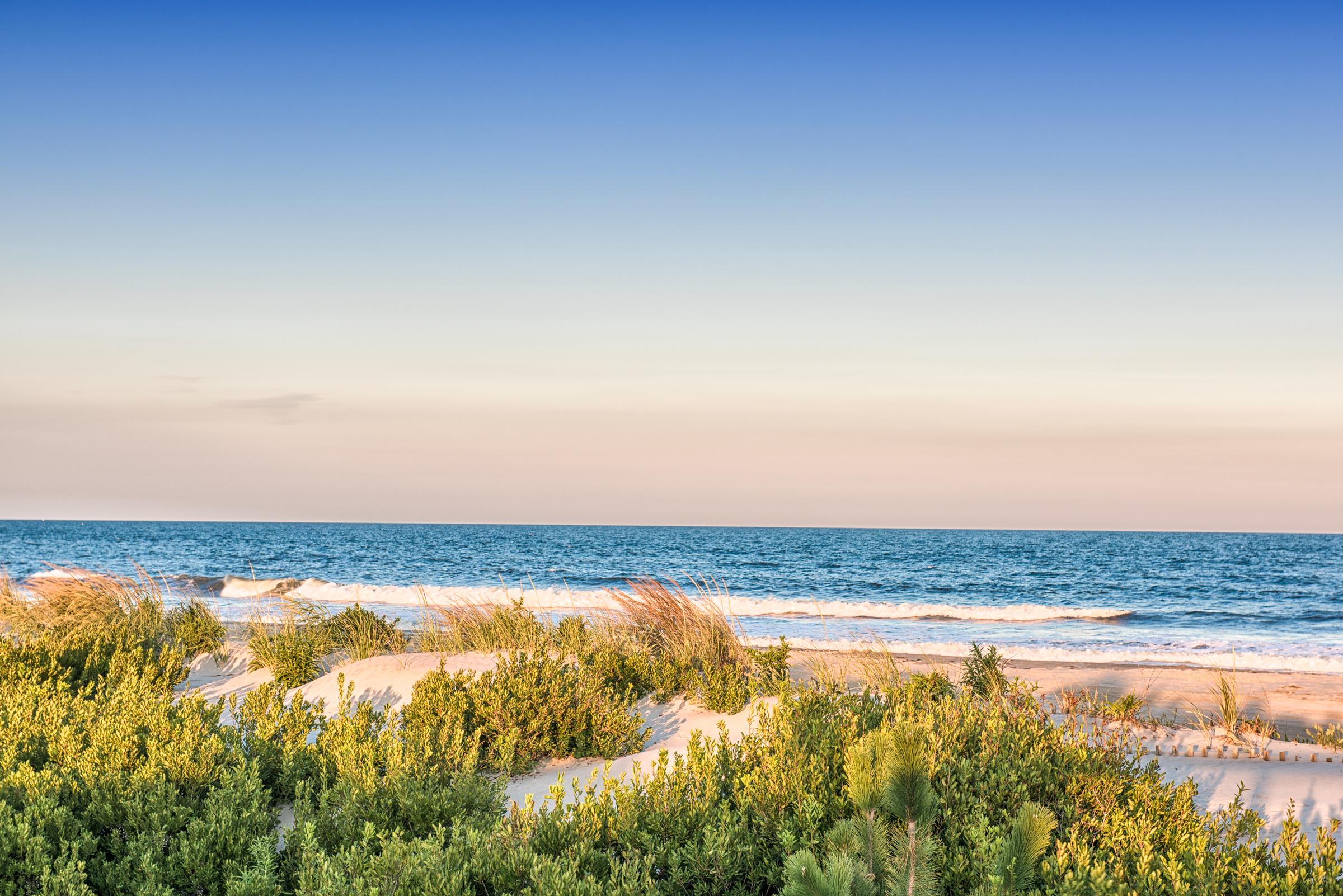 The Late Afternoon Sun along the beach in Stone Harbor, NJ | Source: Getty Images