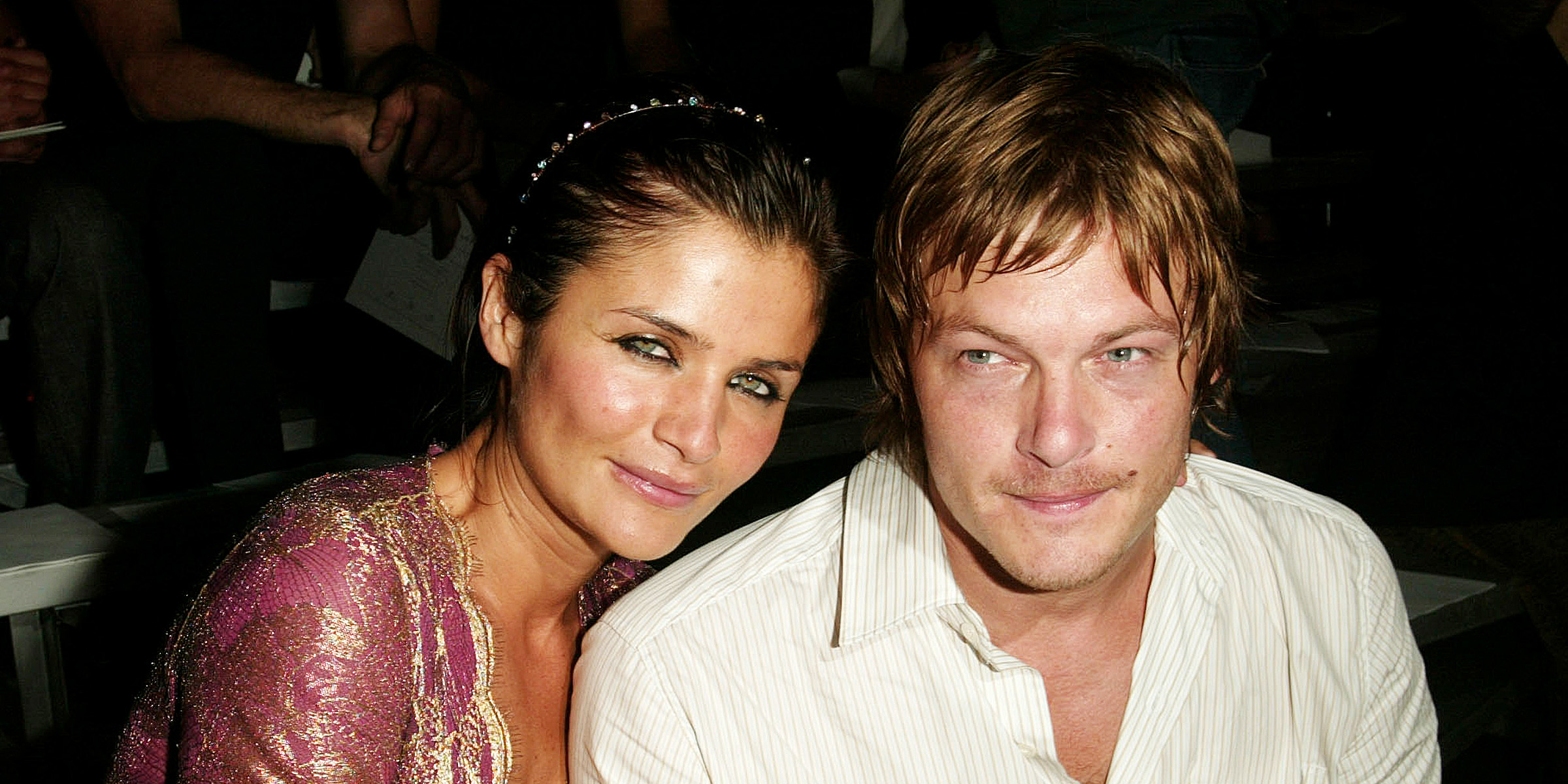 Norman Reedus and Helena Christensen | Source: Getty Images