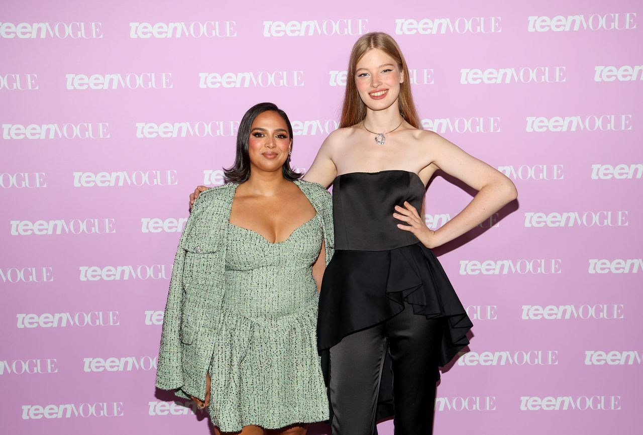 Versha Sharma and Vivian Wilson at the Teen Vogue Summit 2025 on September 20, 2025. | Source: Getty Images