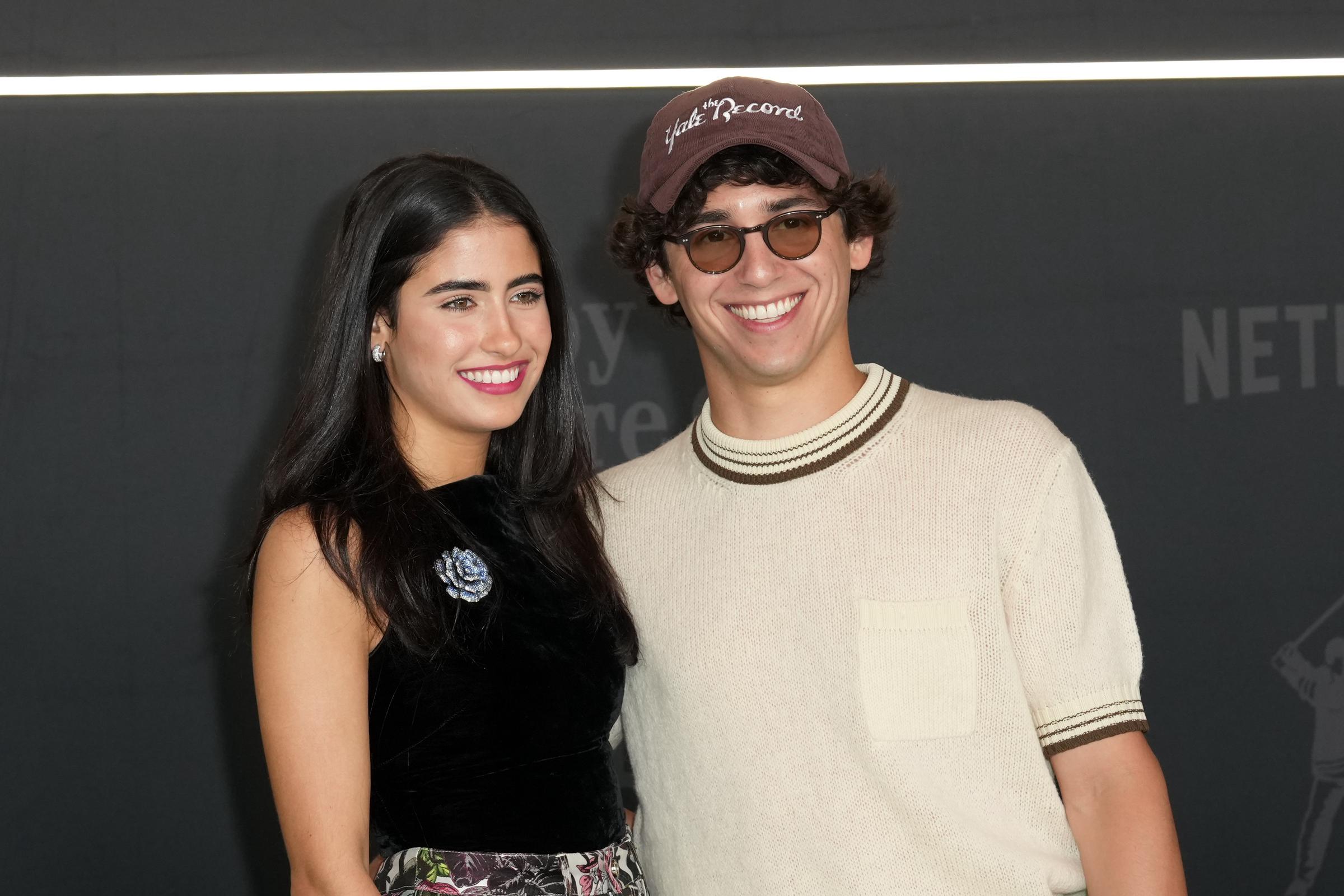 Ana Amelia Batlle Cabral and Marcello Hernandez at the New York premiere of "Happy Gilmore 2," 2025 | Source: Getty Images