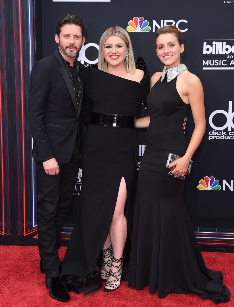 Brandon Blackstock, Kelly Clarkson, and Savannah Blackstock attend the 2018 Billboard Music Awards at MGM Grand Garden Arena on May 20, 2018, in Las Vegas, Nevada. | Source: Getty Images