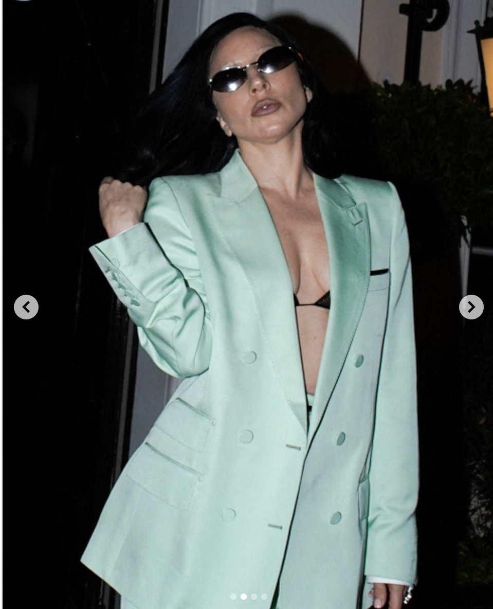 Lady Gaga in Paris, France on November 21, 2025. | Source: Instagram/people