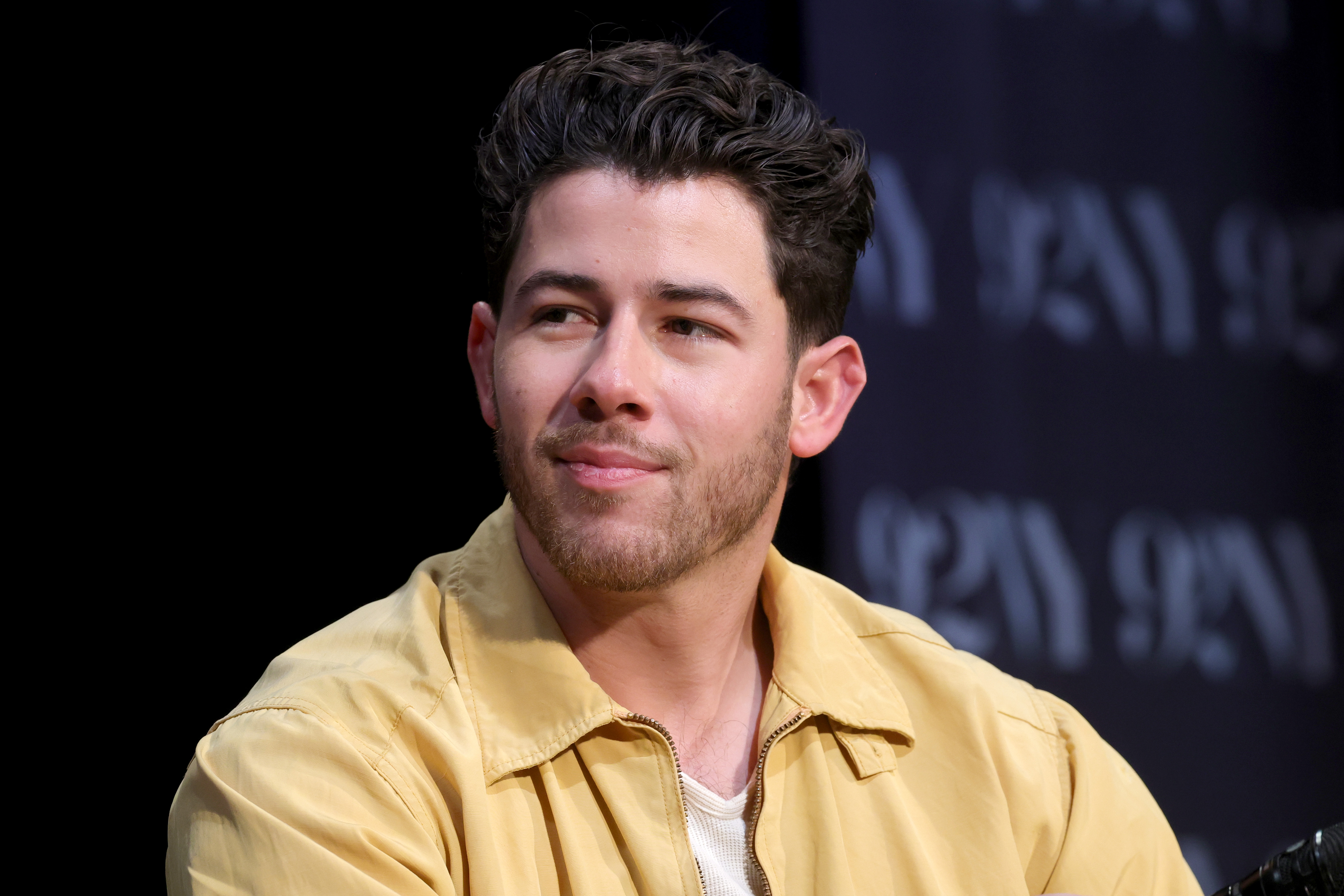 Nick Jonas takes part in an "In Conversation" for Lionsgate's "Power Ballad" at 92NY on May 18, 2026, in New York. | Source: Getty Images