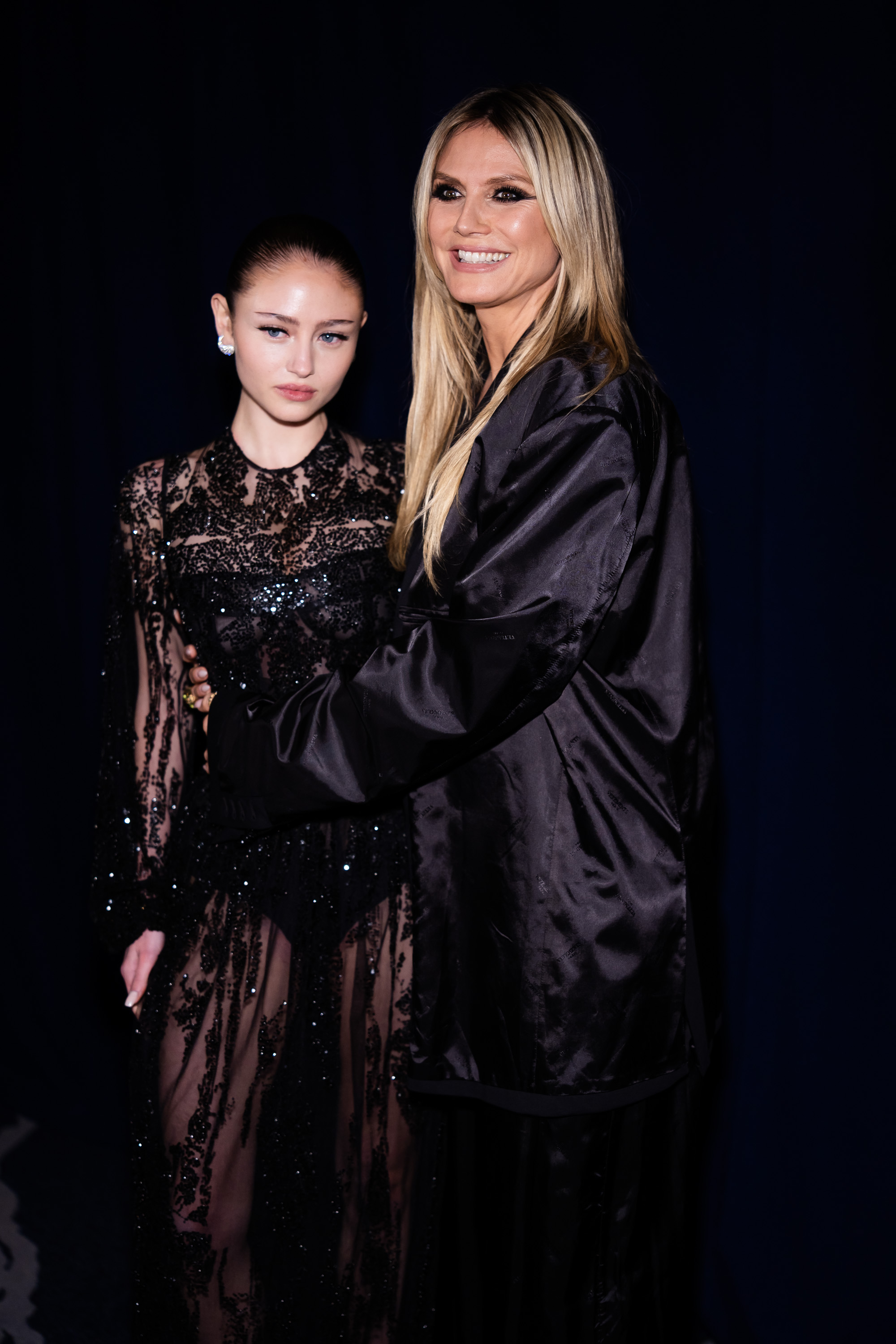Leni and Heidi Klum attend The King's Trust 4th Annual Global Gala at Casa Cipriano on May 1, 2025, in New York City. | Source: Getty Images