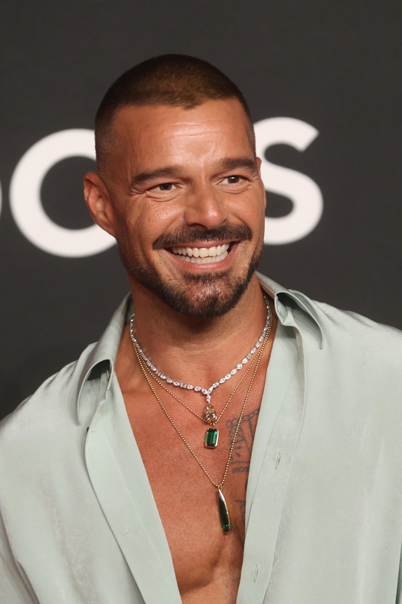 Ricky Martin attends the 2025 MTV Video Music Awards at UBS Arena on September 7, 2025, in Elmont, New York. | Source: Getty Images