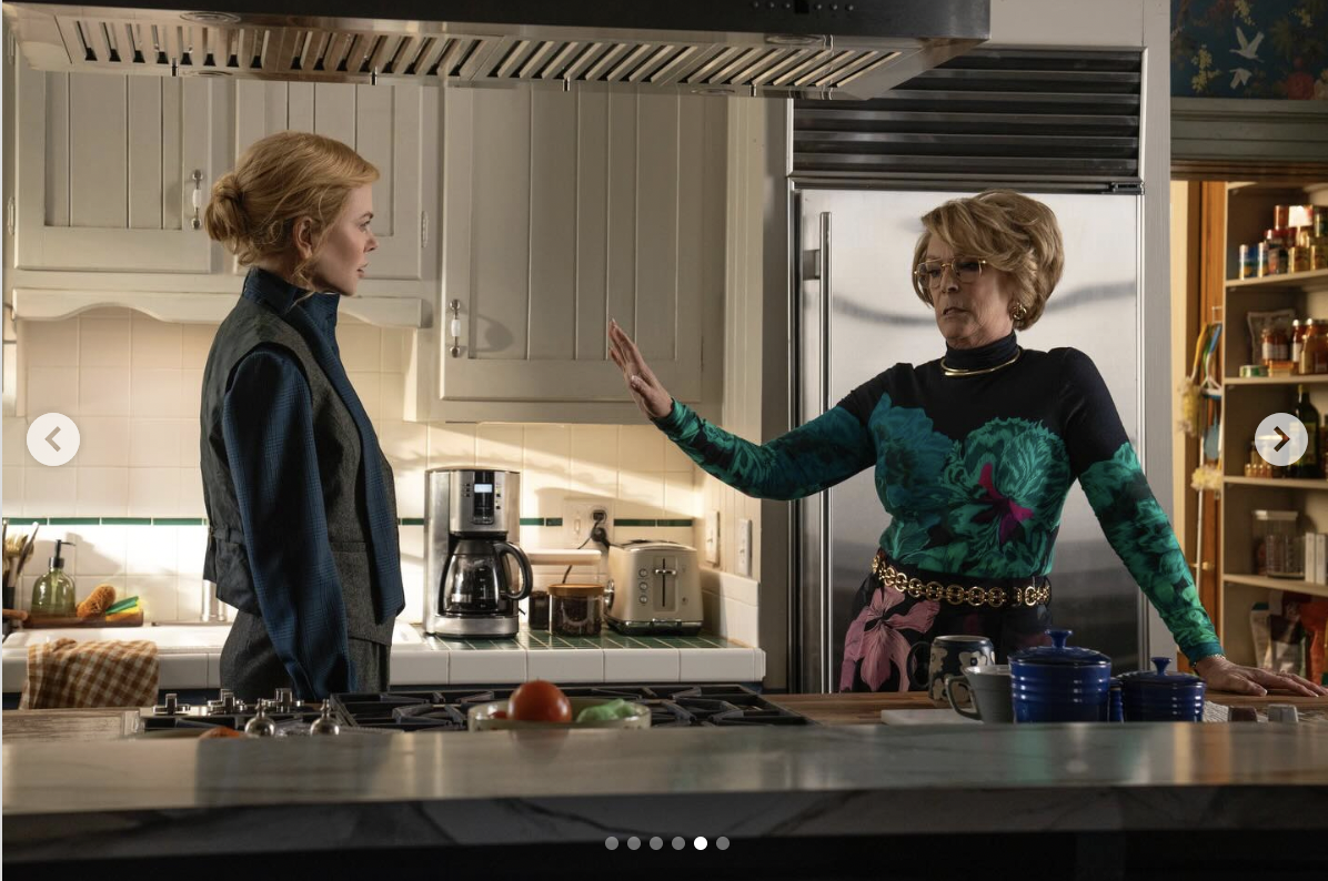 Nicole Kidman and Jamie Lee Curtis from a promotional post for the series, "Scarpetta" | Source: instagram/primevideo