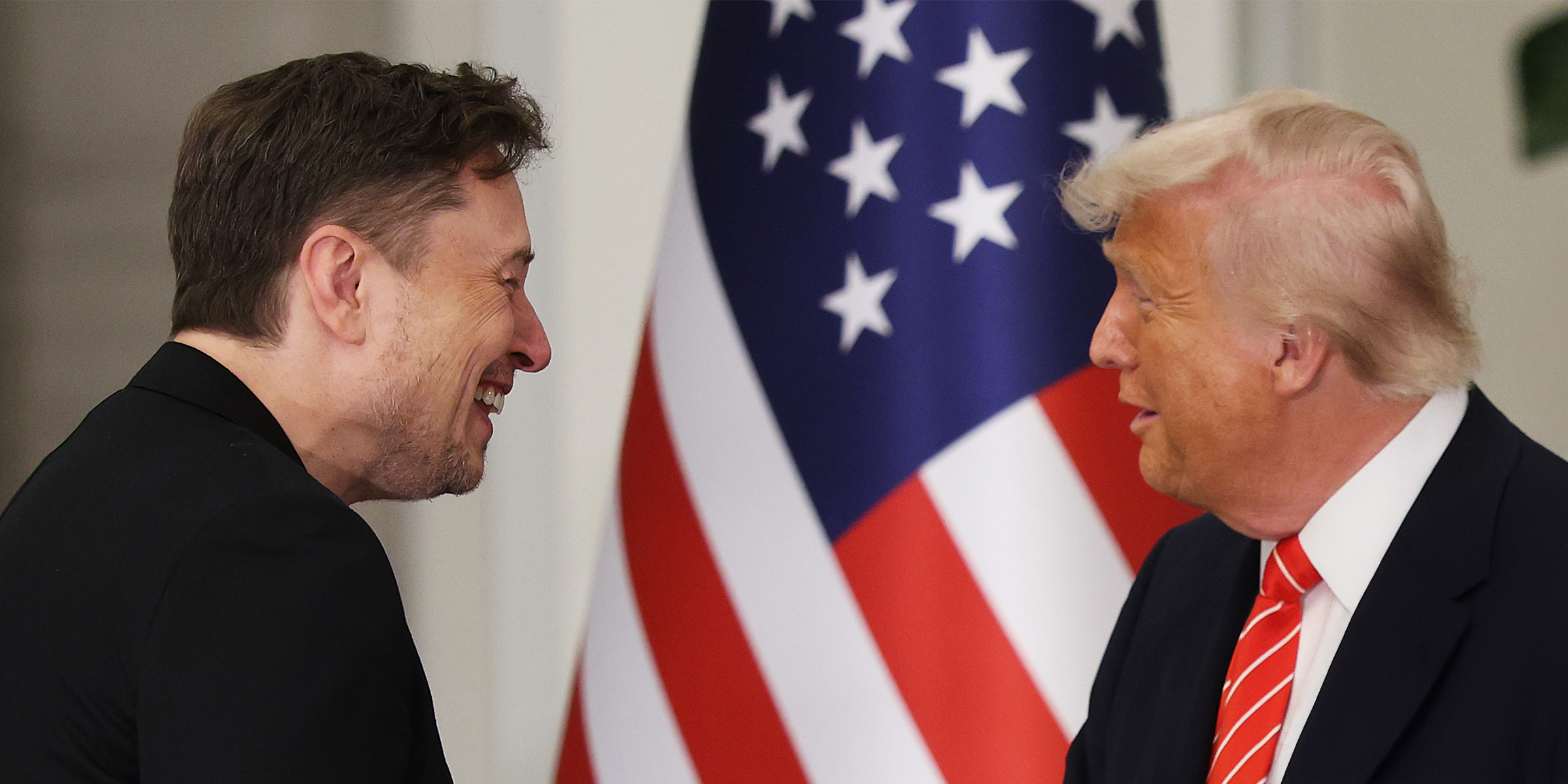 Elon Musk and Donald Trump | Source: Getty Images