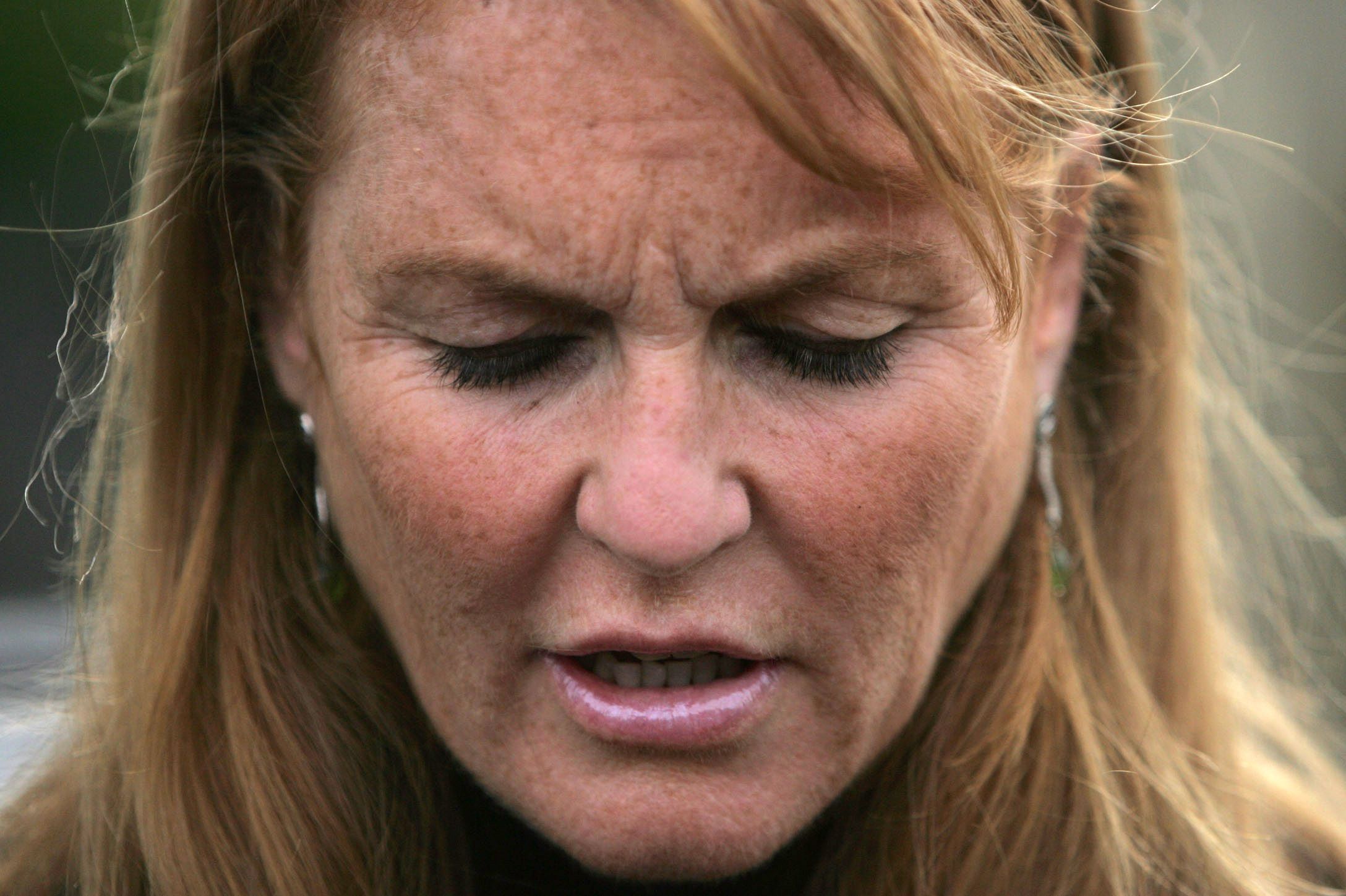 Sarah Ferguson on September 10, 2008 in Cardiff, Wales | Source: Getty Images