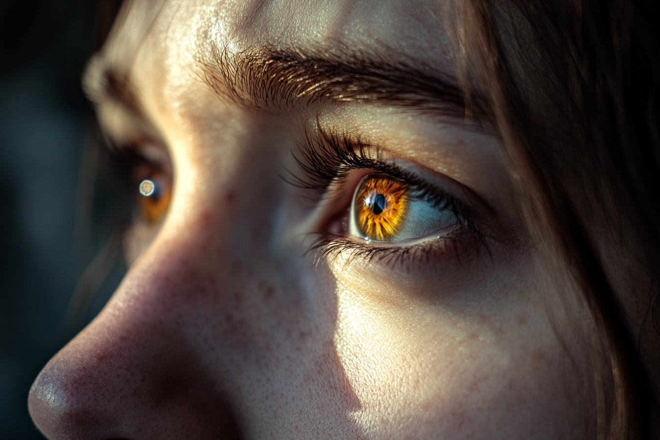 A woman staring in shocked disbelief | Source: Midjourney