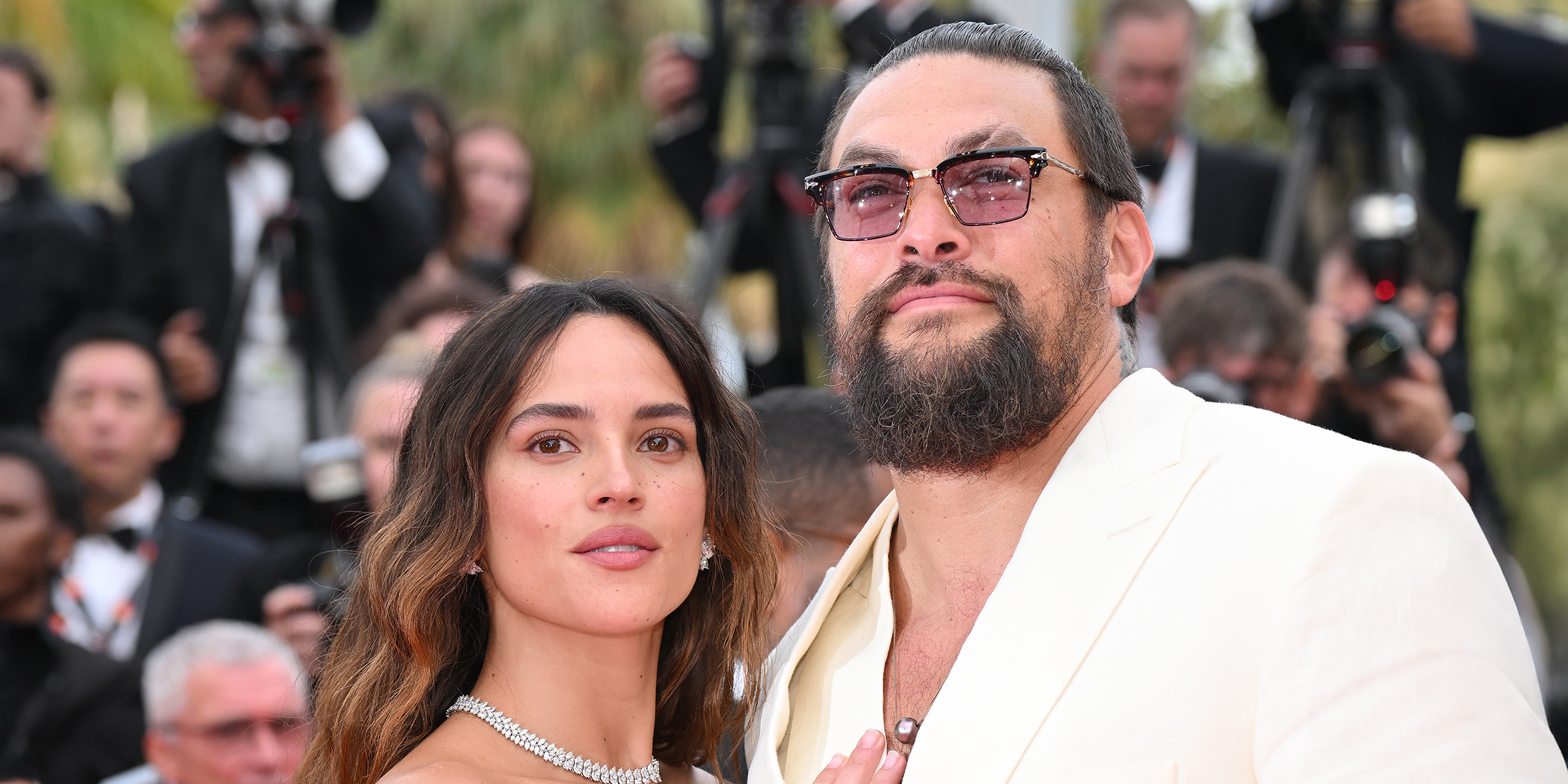 Jason Momoa and Adria Arjona | Source: Getty Images