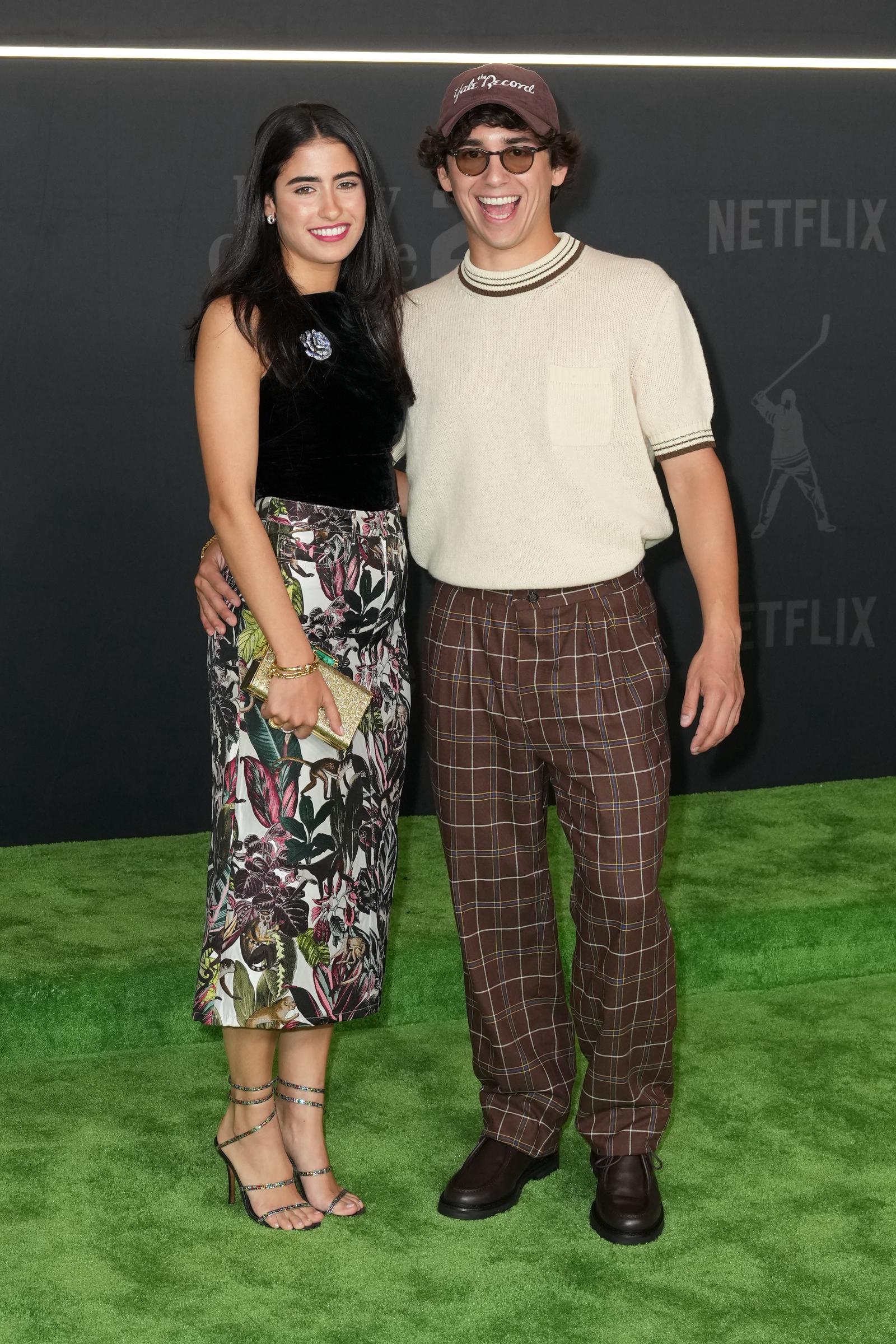 Ana Amelia Batlle Cabral and Marcello Hernandez attend the New York premiere of "Happy Gilmore 2," 2025 | Source: Getty Images