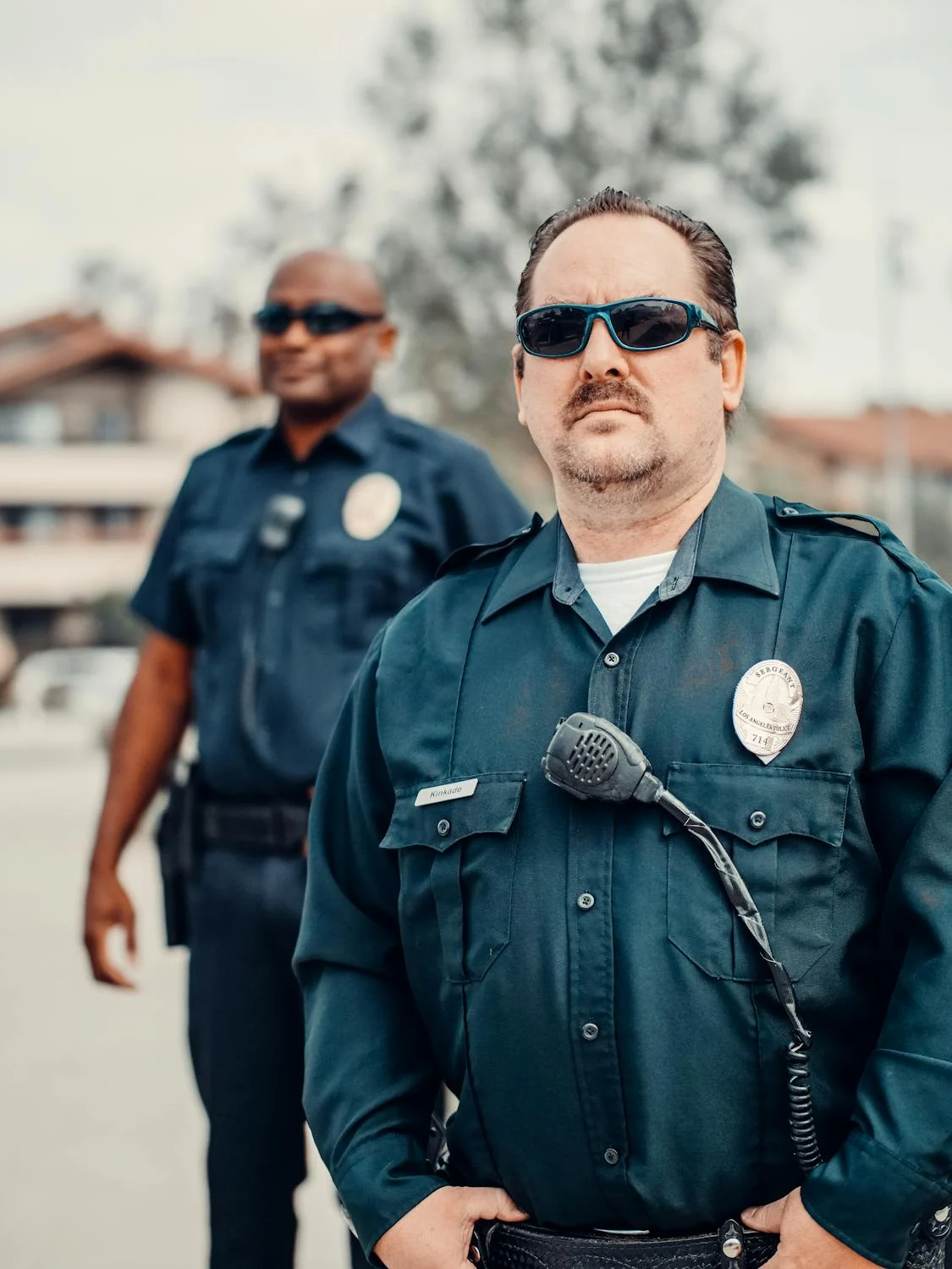 A police officer with his partner | Source: Pexels