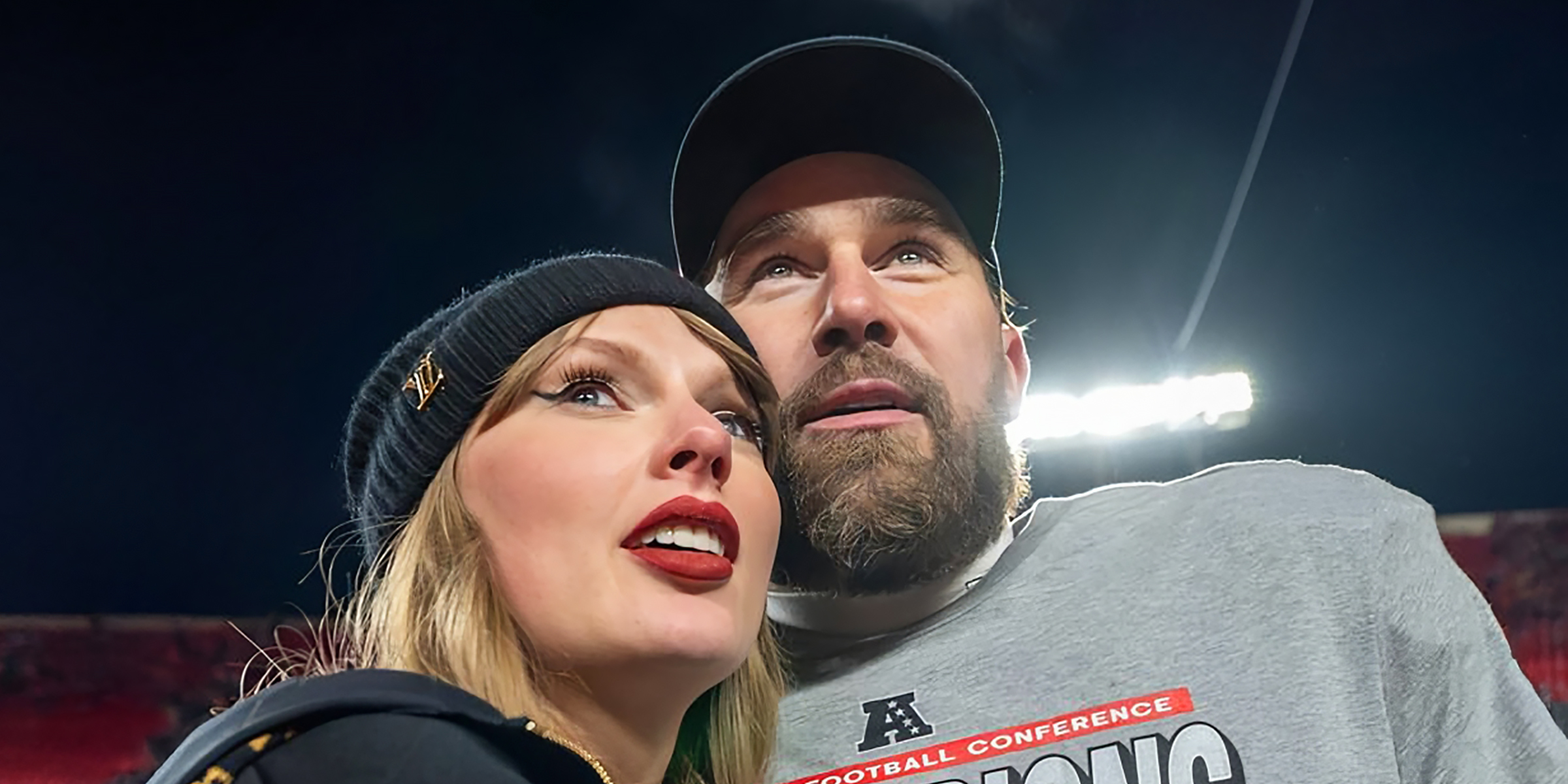 Taylor Swift and Travis Kelce | Source: Getty Images