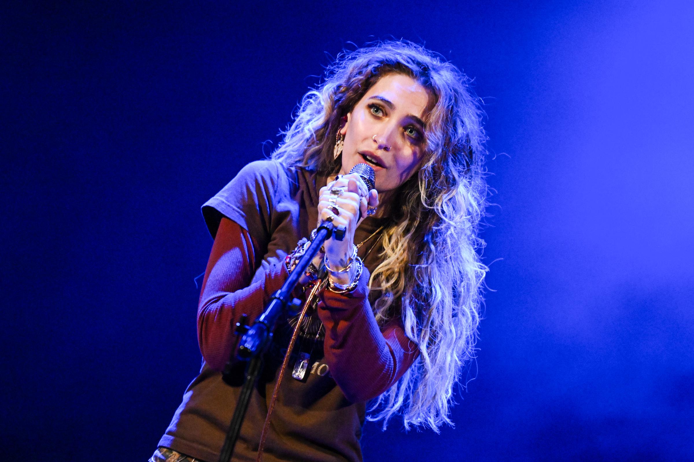 Paris Jackson performs onstage during The Pretty Reckless "Dear God" Tour held at The Wiltern on July 31, 2026 in Los Angeles, California. | Source: Getty Images