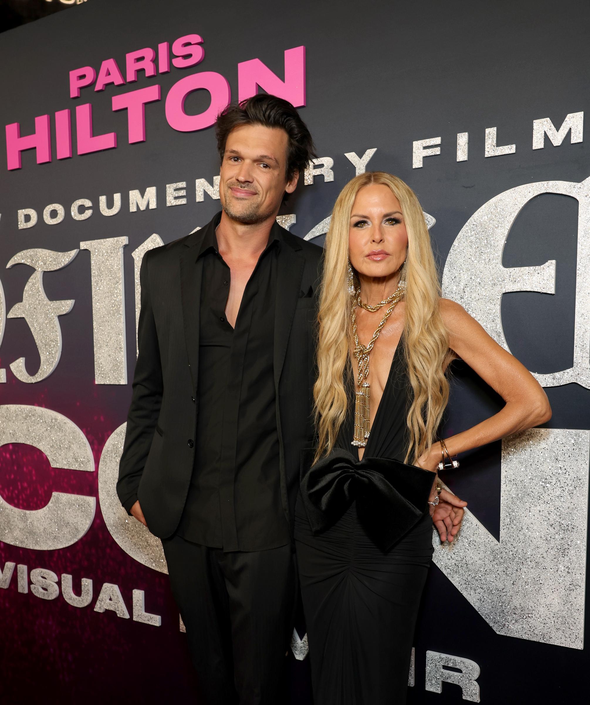 Sascha Haert and Rachel Zoe attend Paris Hilton's "Infinite Icon: A Visual Memoir" Los Angeles Premiere Event on January 20, 2026 in Los Angeles, California. | Source: Getty Images
