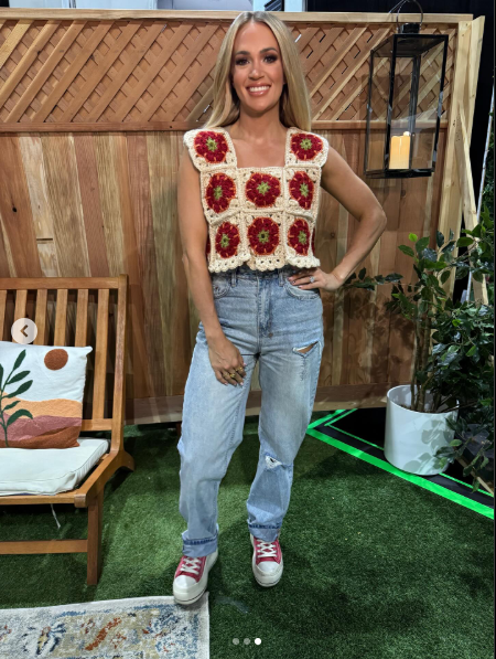 Carrie Underwood pictured on set, dated May 2025 | Source: Instagram/carrieunderwood