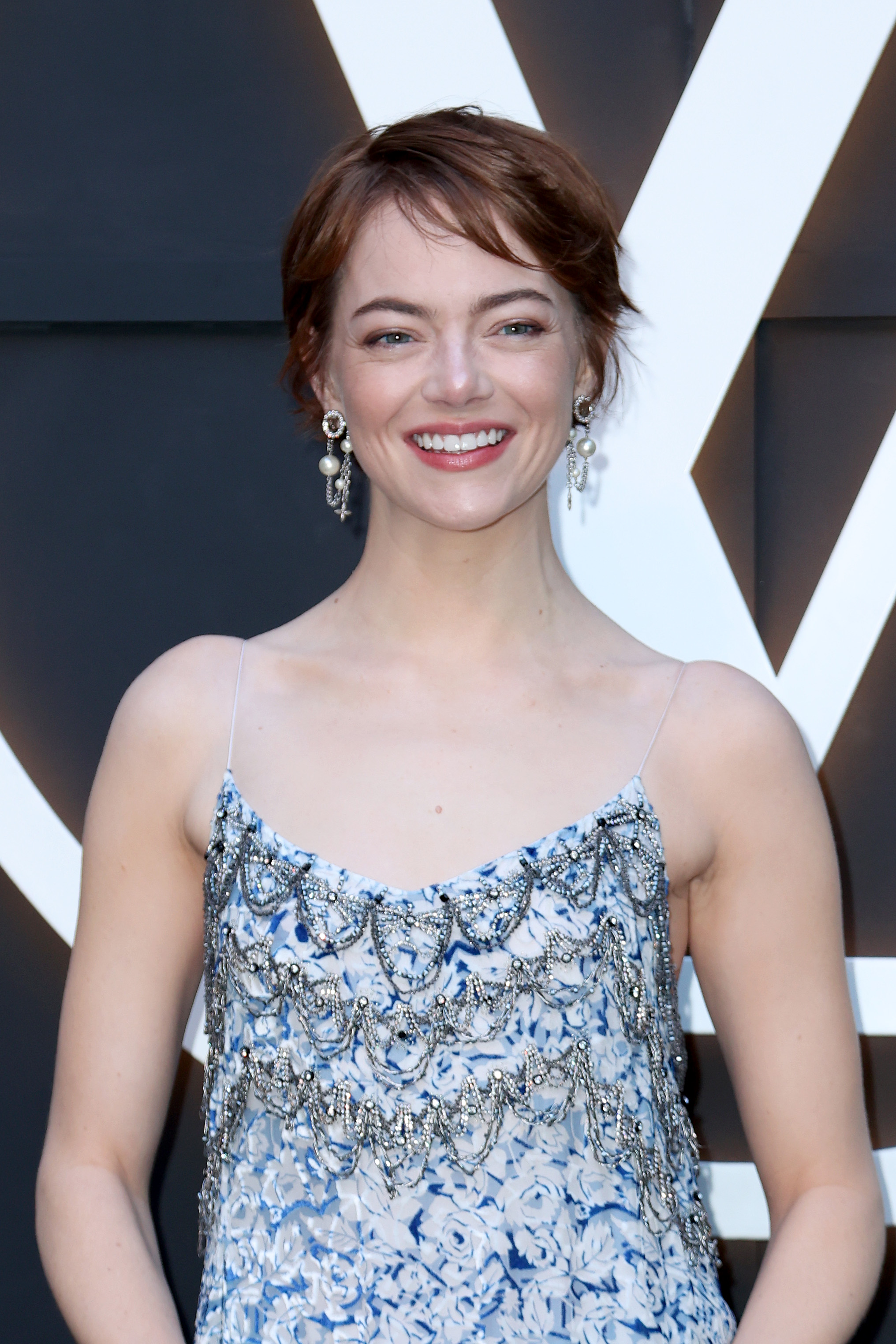 Emma Stone attends the Louis Vuitton Cruise 2026 photocall at Palais Des Papes on May 22, 2025, in Avignon, France. | Source: Getty Images