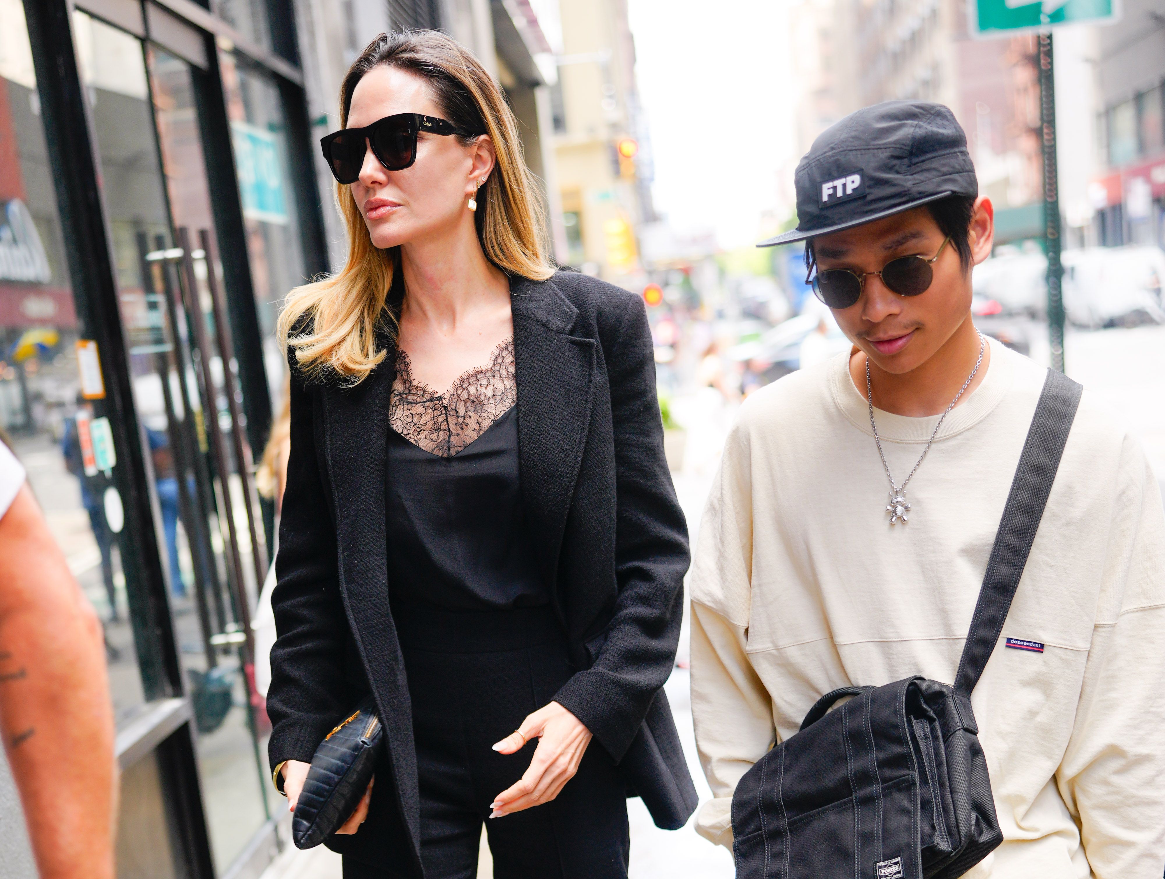 Angelina Jolie and Pax Jolie-Pitt | Source: Getty Images