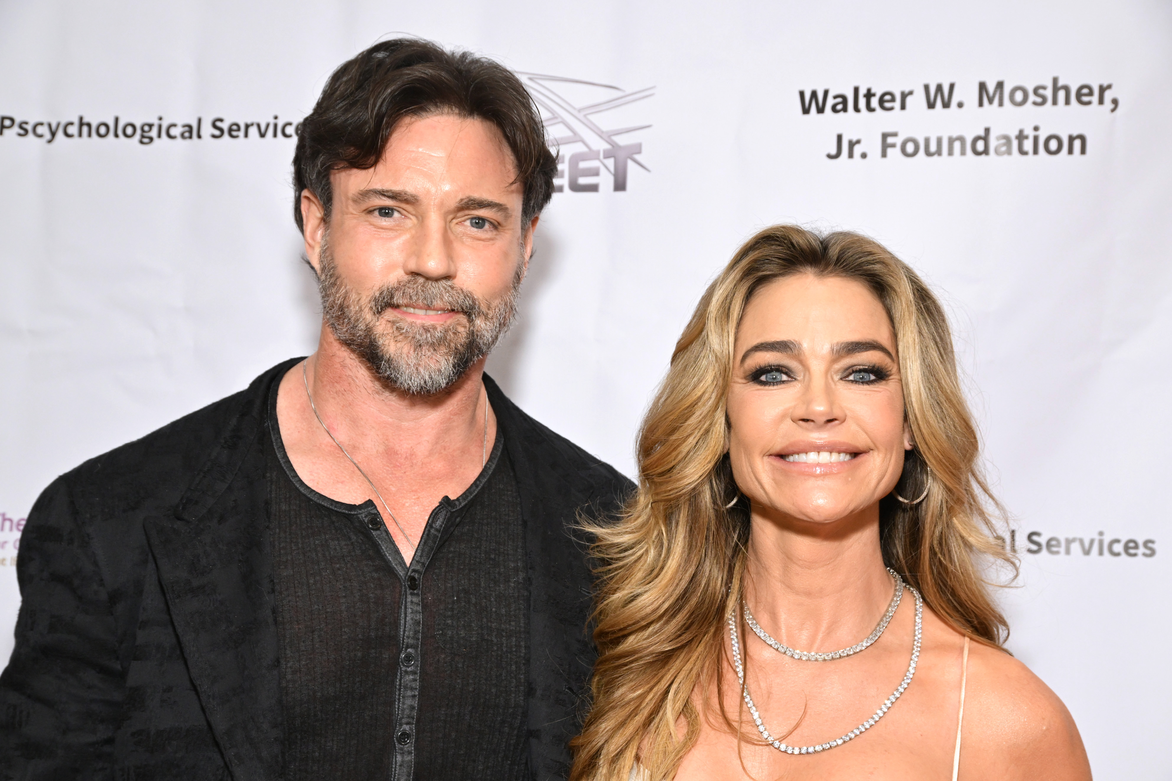 Aaron Phypers and Denise Richards attend the Jonathan Foundation's 11th annual Spring Fundraiser at Sheraton Universal Hotel on May 17, 2025, in Universal City, California. | Source: Getty Images