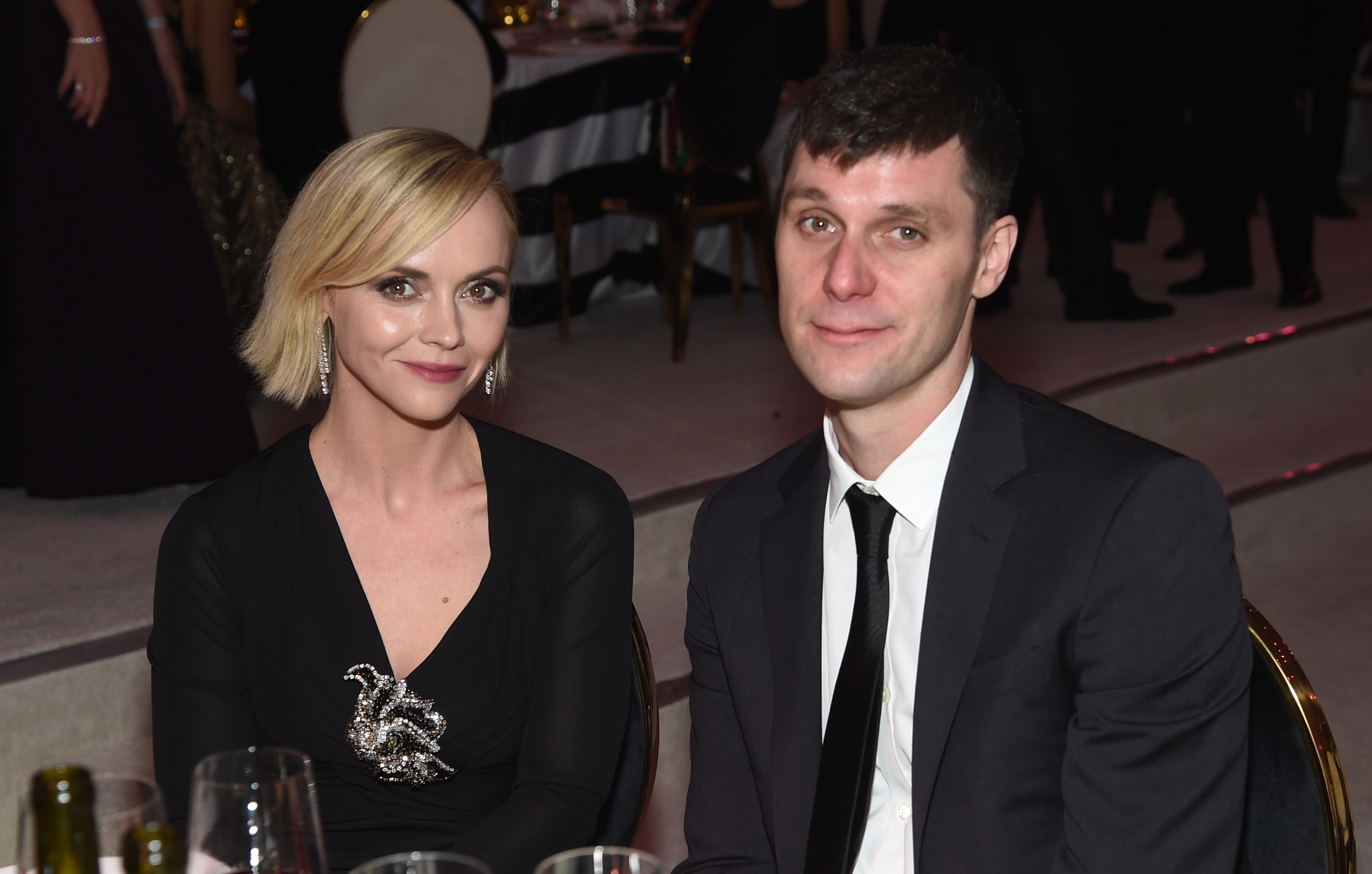 Christina Ricci and James Heerdegen attend the 27th annual Elton John AIDS Foundation Academy Awards Viewing Party sponsored by IMDb and Neuro Drinks celebrating EJAF and the 91st Academy Awards on February 24, 2019 in West Hollywood, California. | Source: Getty Images