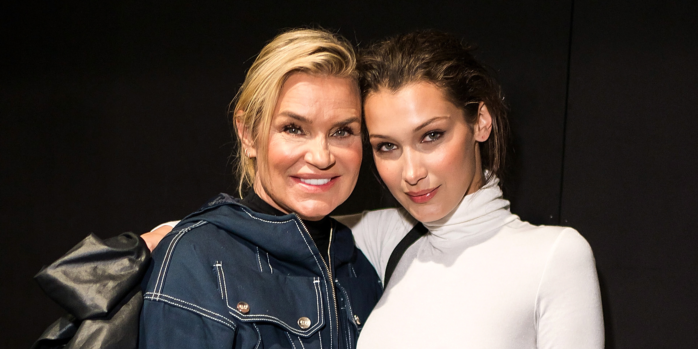 Yolanda and Bella Hadid | Source: Getty Images